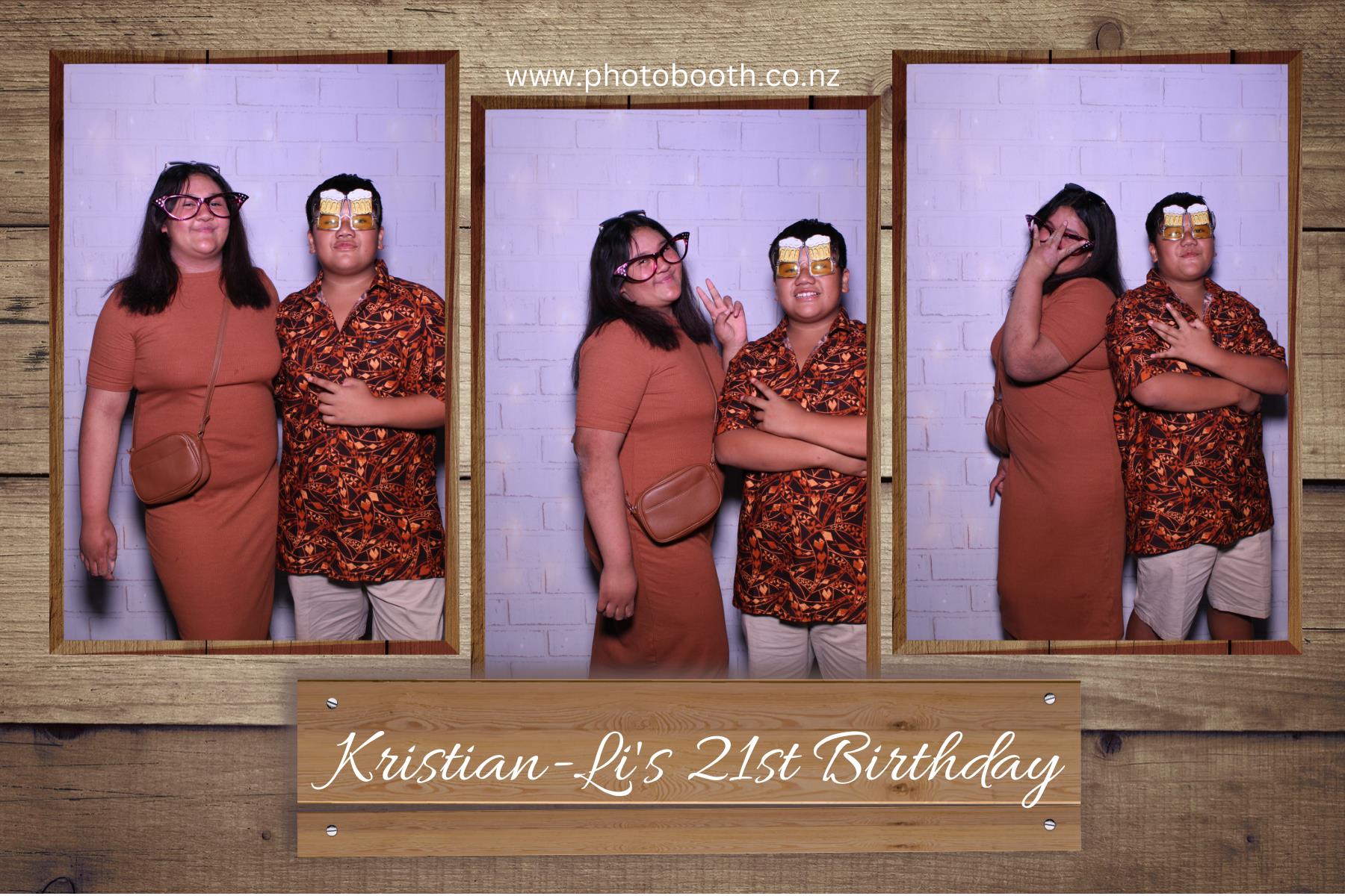 Kristian-Li's 21st | View more photos from the event at gallery.photobooth.co.nz/u/SelfieCentral/Kristian-Lis-21st