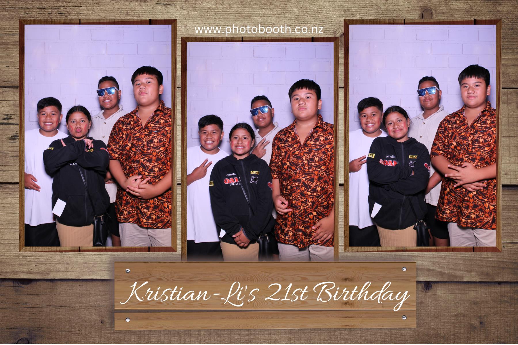 Kristian-Li's 21st | View more photos from the event at gallery.photobooth.co.nz/u/SelfieCentral/Kristian-Lis-21st