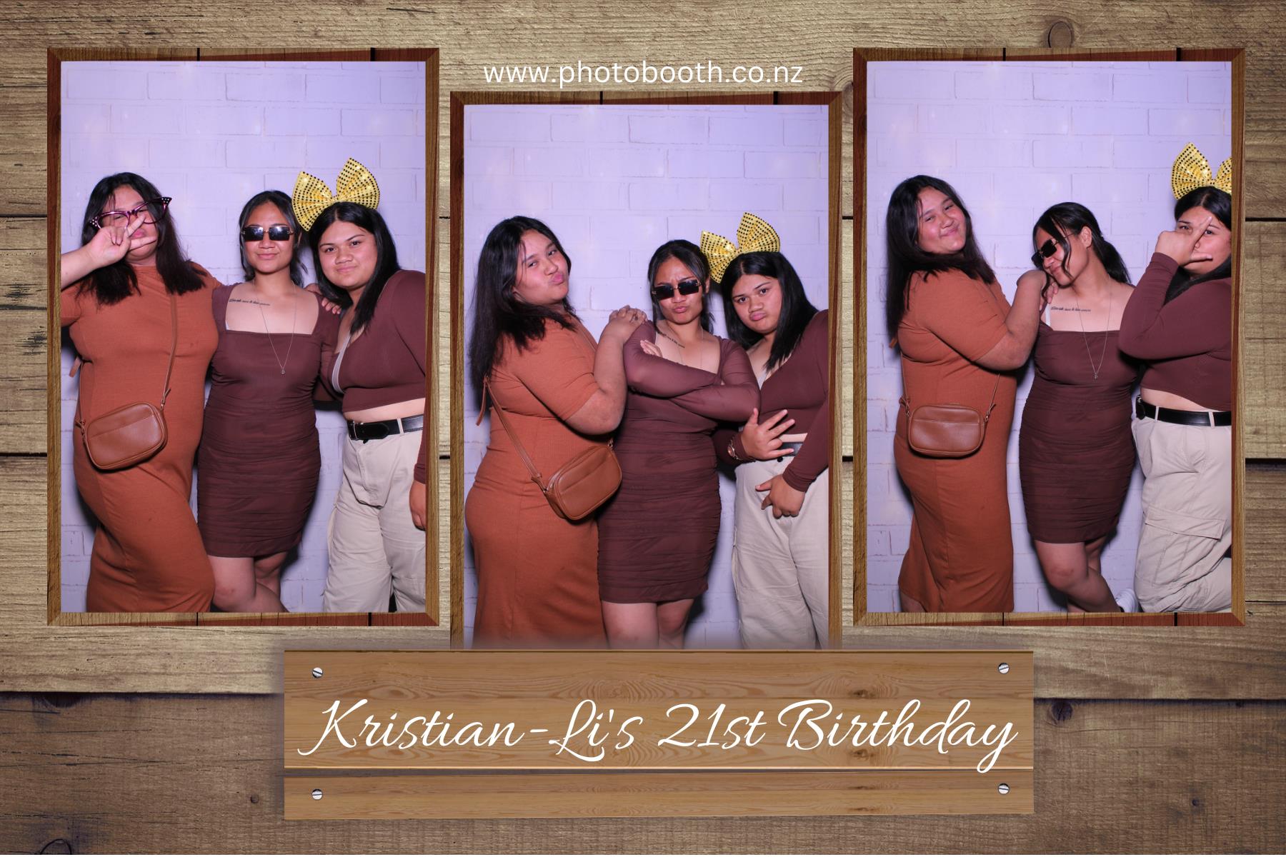 Kristian-Li's 21st | View more photos from the event at gallery.photobooth.co.nz/u/SelfieCentral/Kristian-Lis-21st