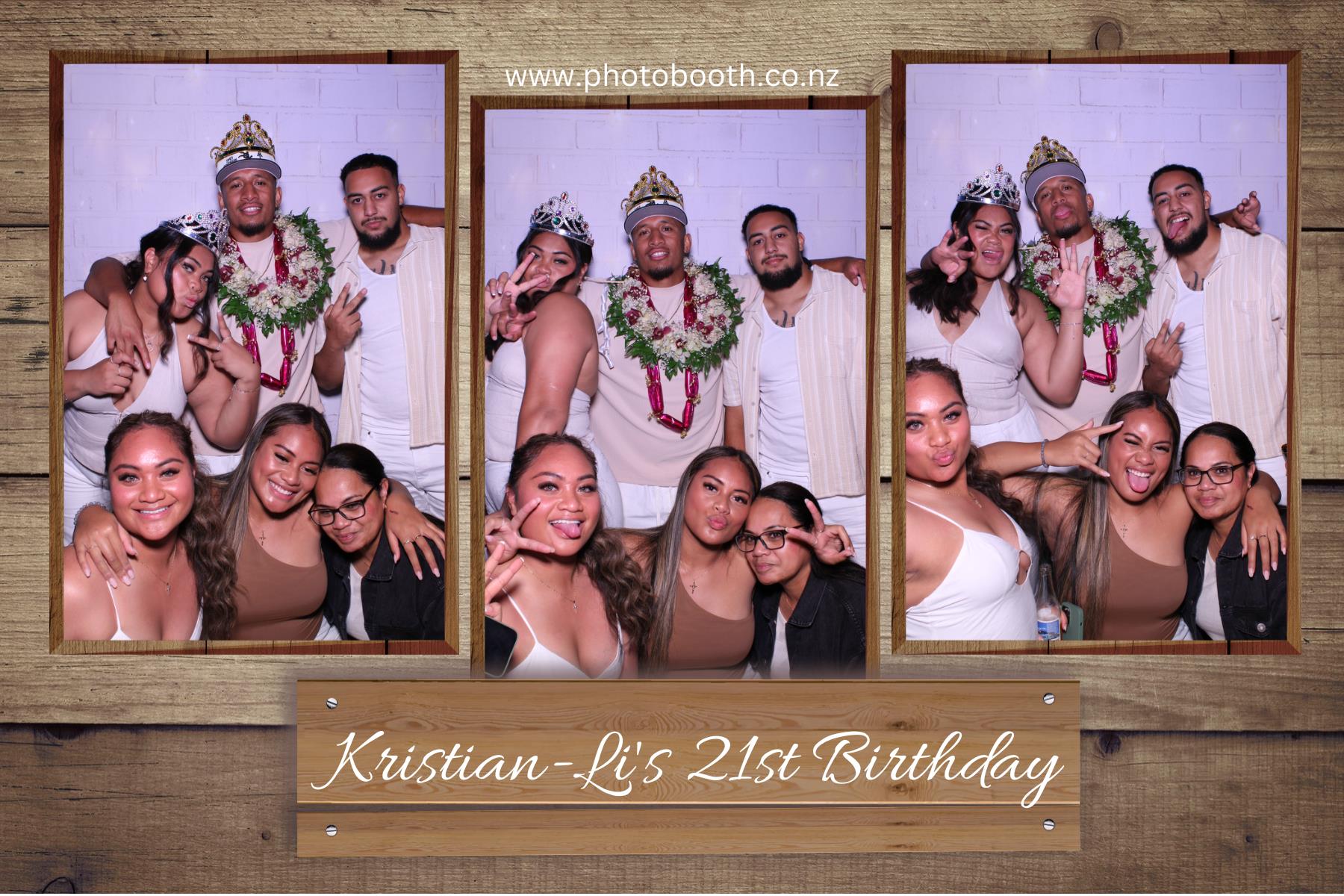 Kristian-Li's 21st | View more photos from the event at gallery.photobooth.co.nz/u/SelfieCentral/Kristian-Lis-21st