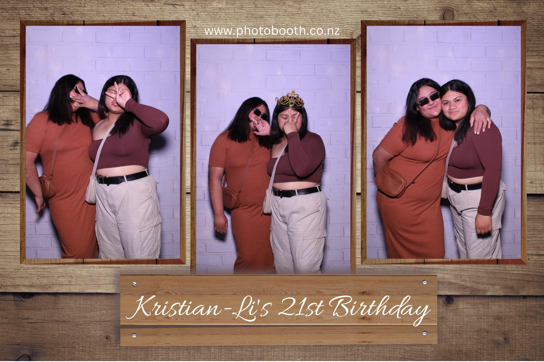 Kristian-Li's 21st | View more photos from the event at gallery.photobooth.co.nz/u/SelfieCentral/Kristian-Lis-21st