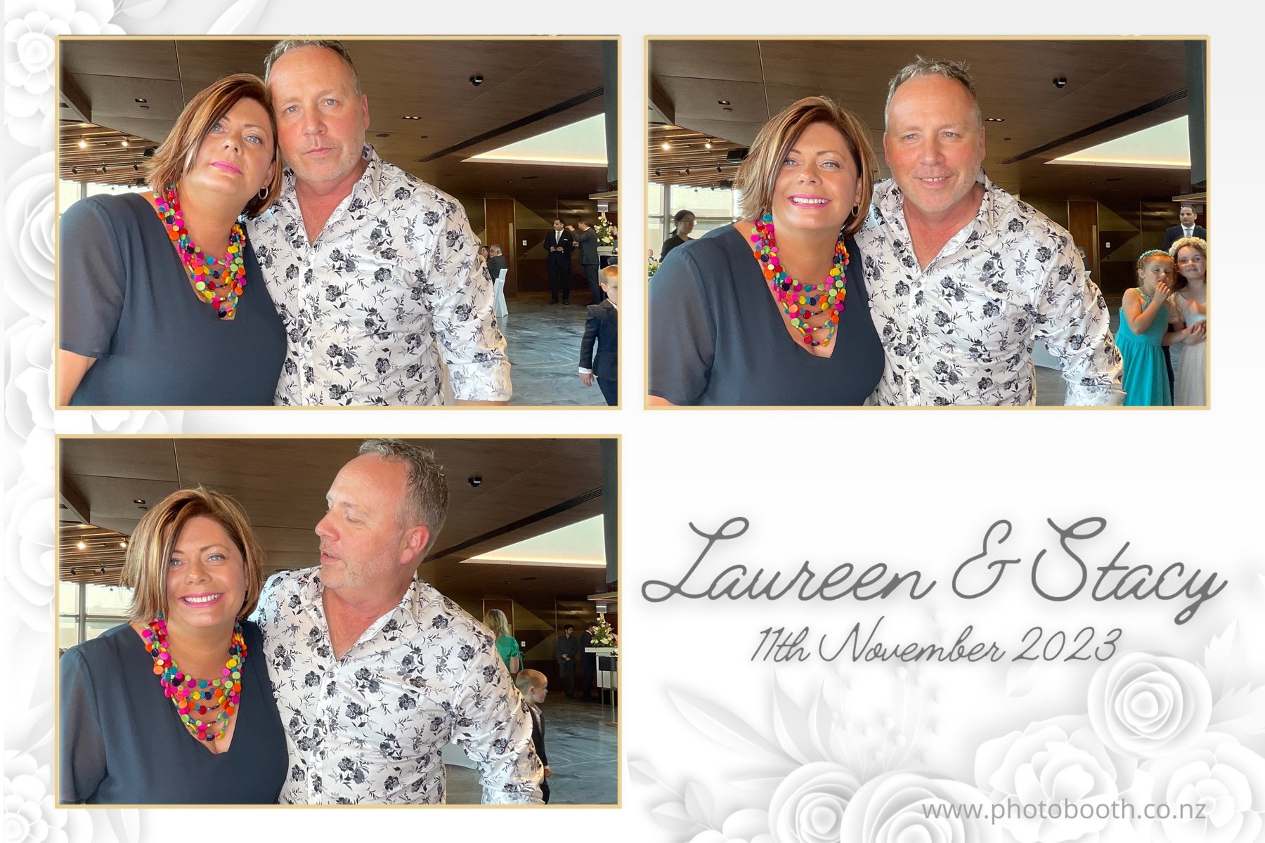 Laureen & Stacy's Wedding | View more photos from the event at gallery.photobooth.co.nz/u/SelfieCentral/Laureen-Stacys-Wedding