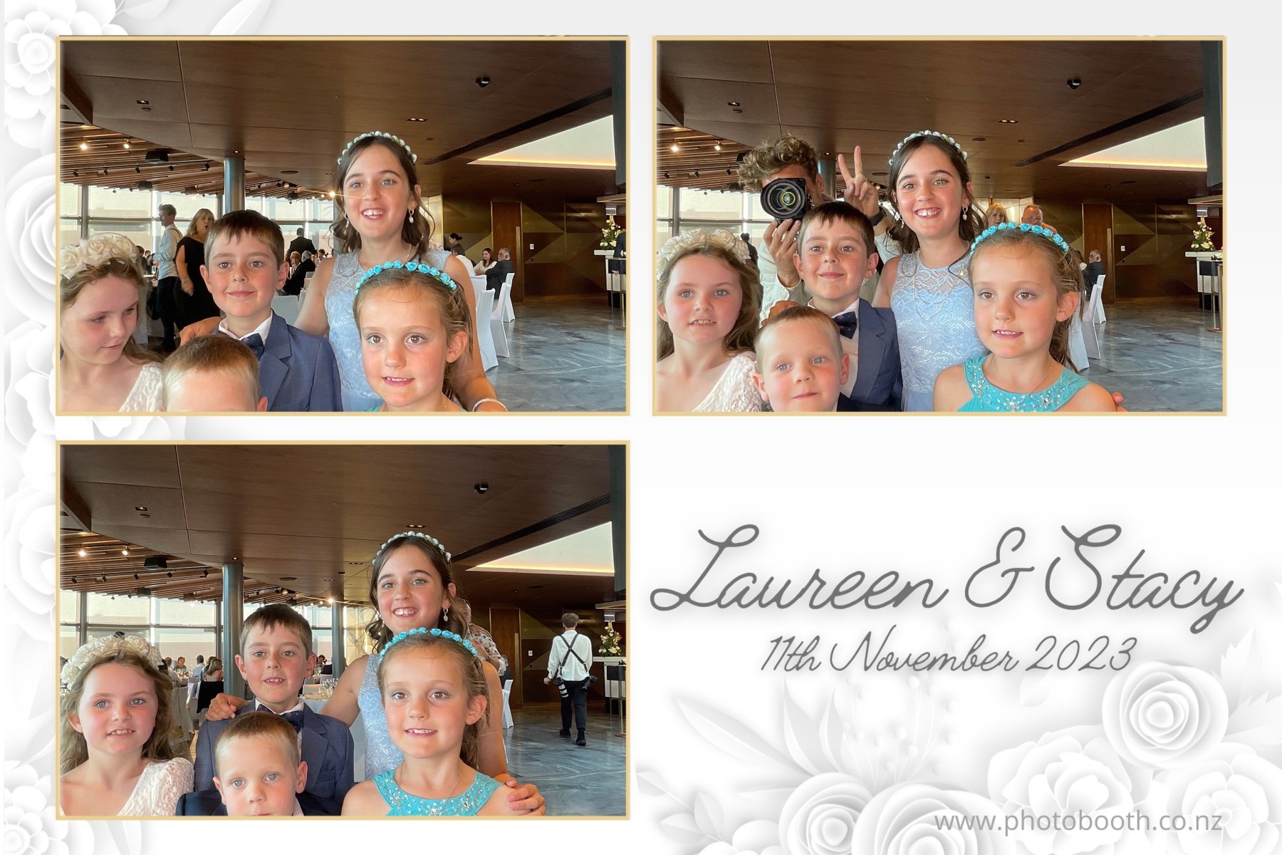 Laureen & Stacy's Wedding | View more photos from the event at gallery.photobooth.co.nz/u/SelfieCentral/Laureen-Stacys-Wedding