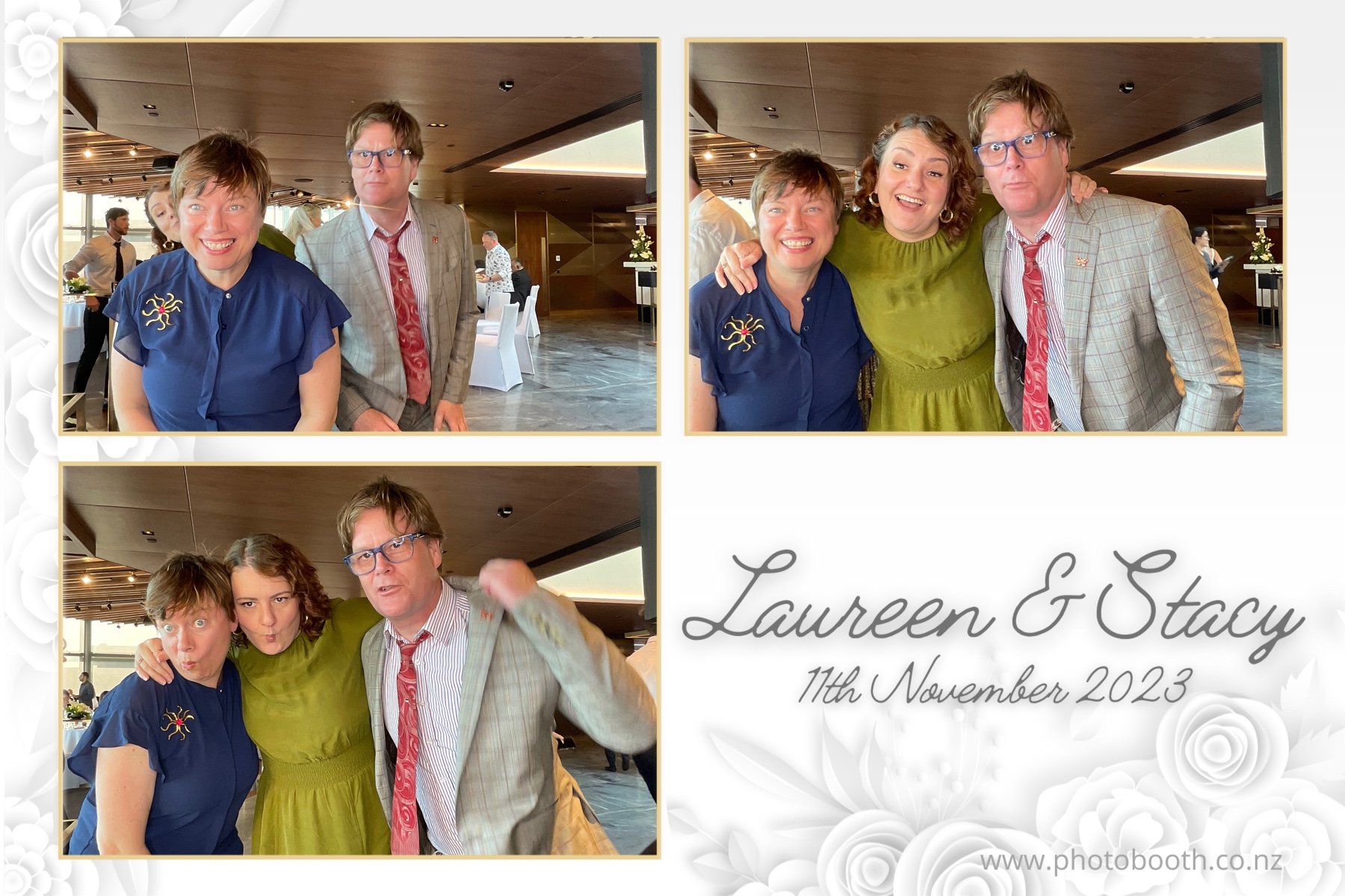 Laureen & Stacy's Wedding | View more photos from the event at gallery.photobooth.co.nz/u/SelfieCentral/Laureen-Stacys-Wedding