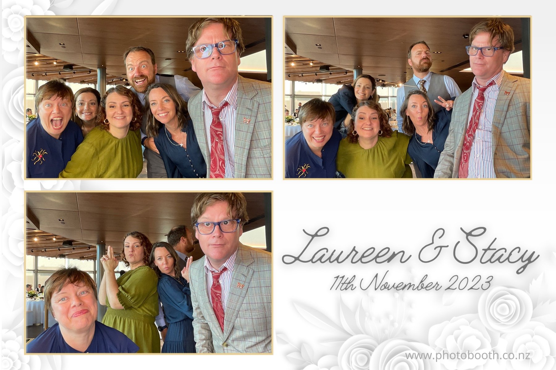Laureen & Stacy's Wedding | View more photos from the event at gallery.photobooth.co.nz/u/SelfieCentral/Laureen-Stacys-Wedding