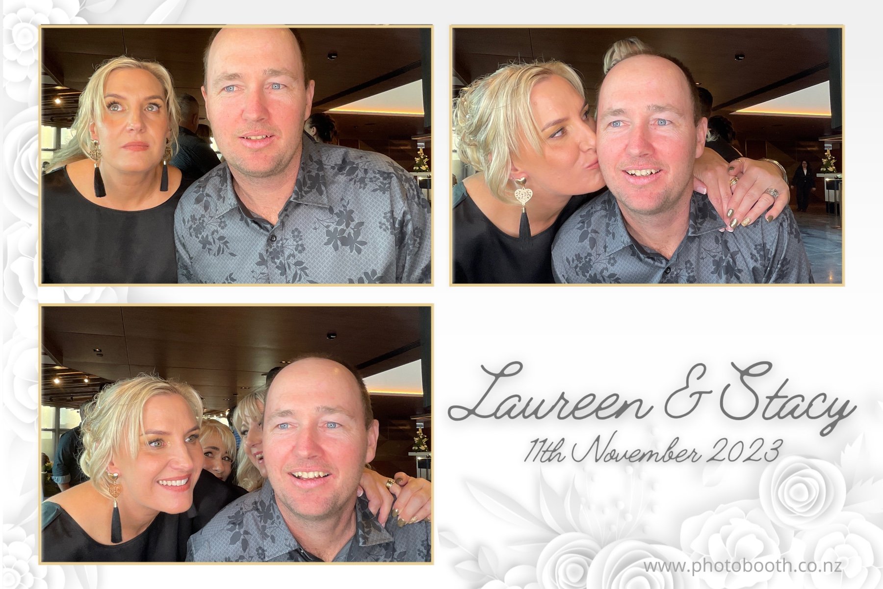 Laureen & Stacy's Wedding | View more photos from the event at gallery.photobooth.co.nz/u/SelfieCentral/Laureen-Stacys-Wedding