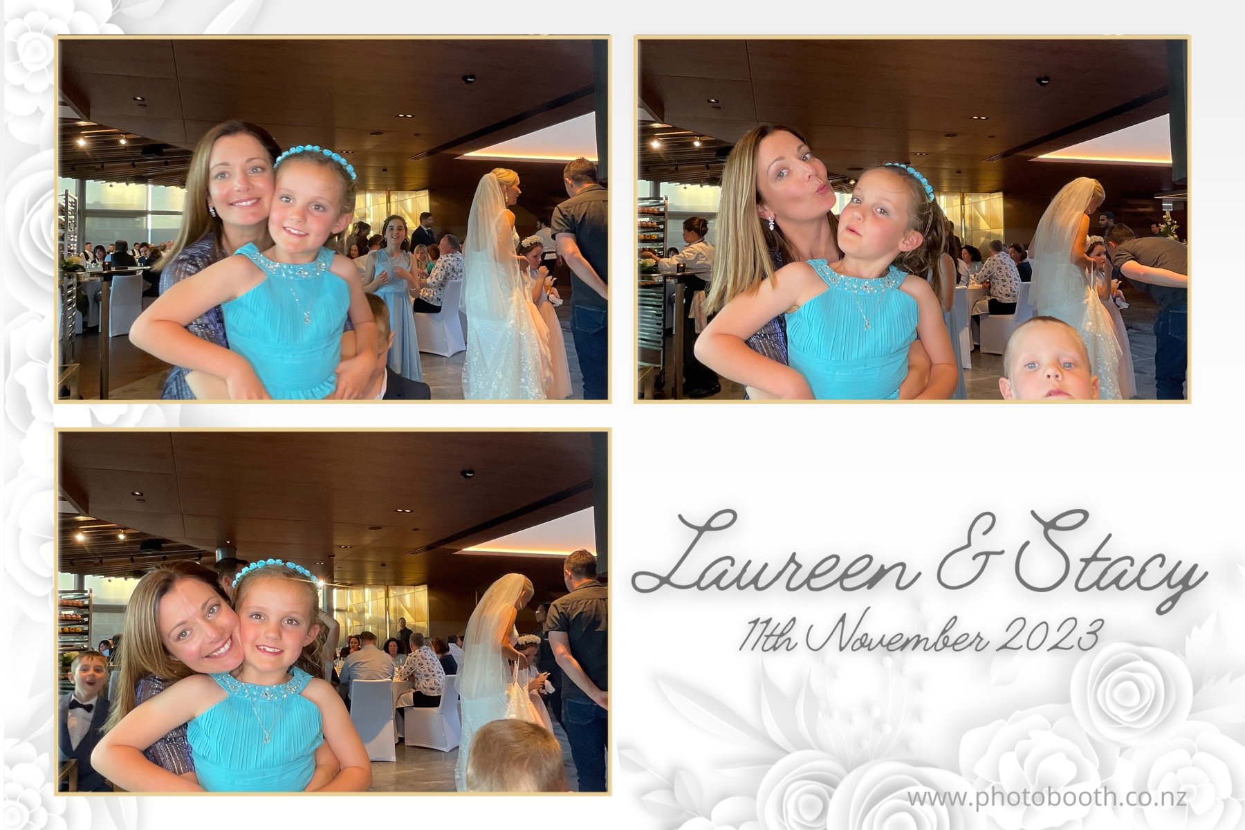 Laureen & Stacy's Wedding | View more photos from the event at gallery.photobooth.co.nz/u/SelfieCentral/Laureen-Stacys-Wedding