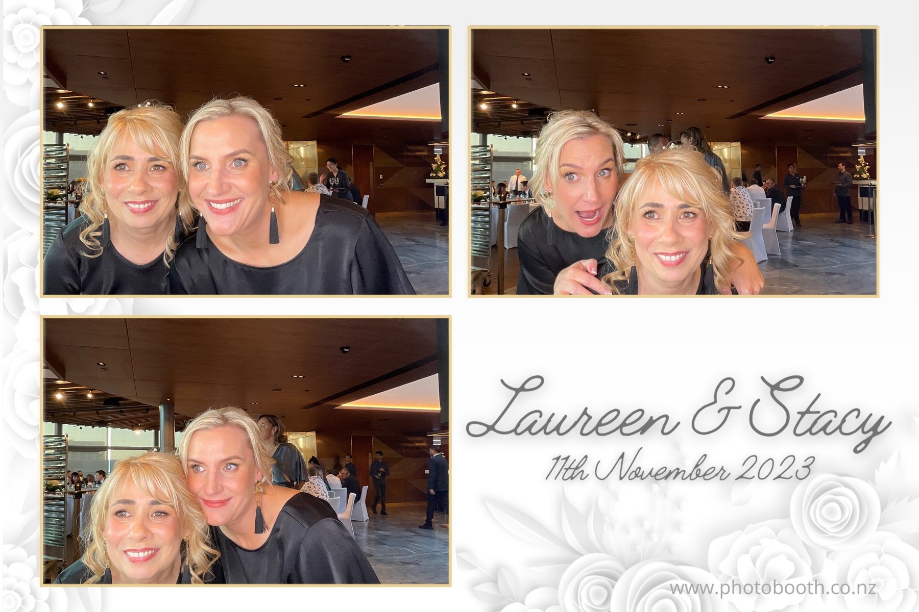 Laureen & Stacy's Wedding | View more photos from the event at gallery.photobooth.co.nz/u/SelfieCentral/Laureen-Stacys-Wedding