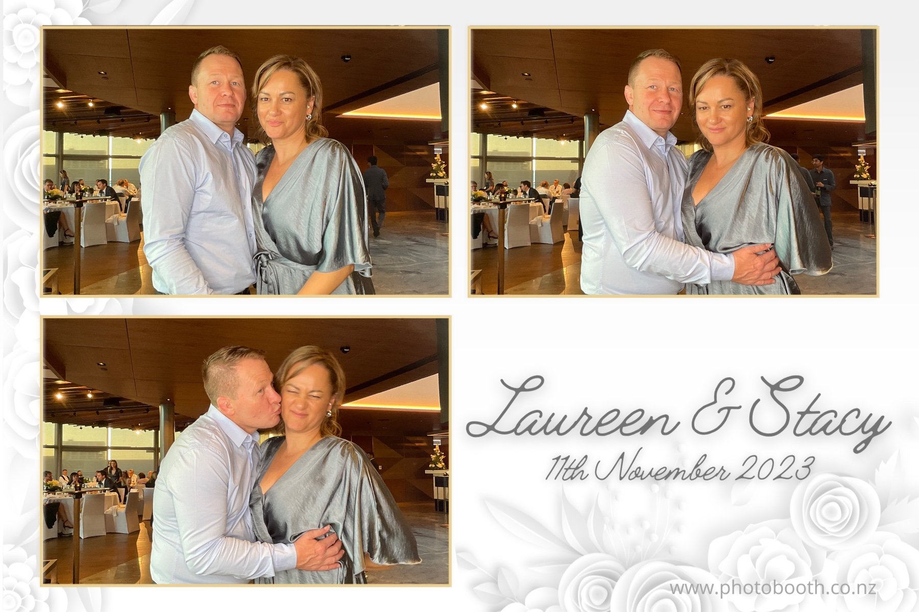 Laureen & Stacy's Wedding | View more photos from the event at gallery.photobooth.co.nz/u/SelfieCentral/Laureen-Stacys-Wedding