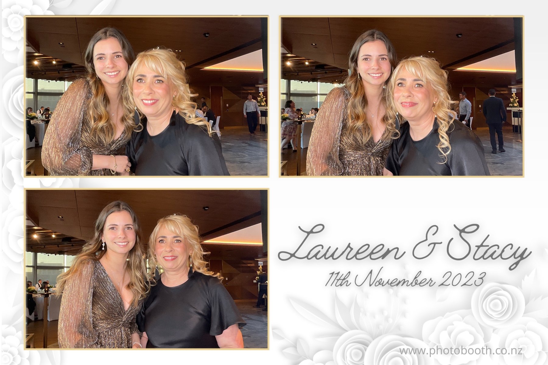 Laureen & Stacy's Wedding | View more photos from the event at gallery.photobooth.co.nz/u/SelfieCentral/Laureen-Stacys-Wedding