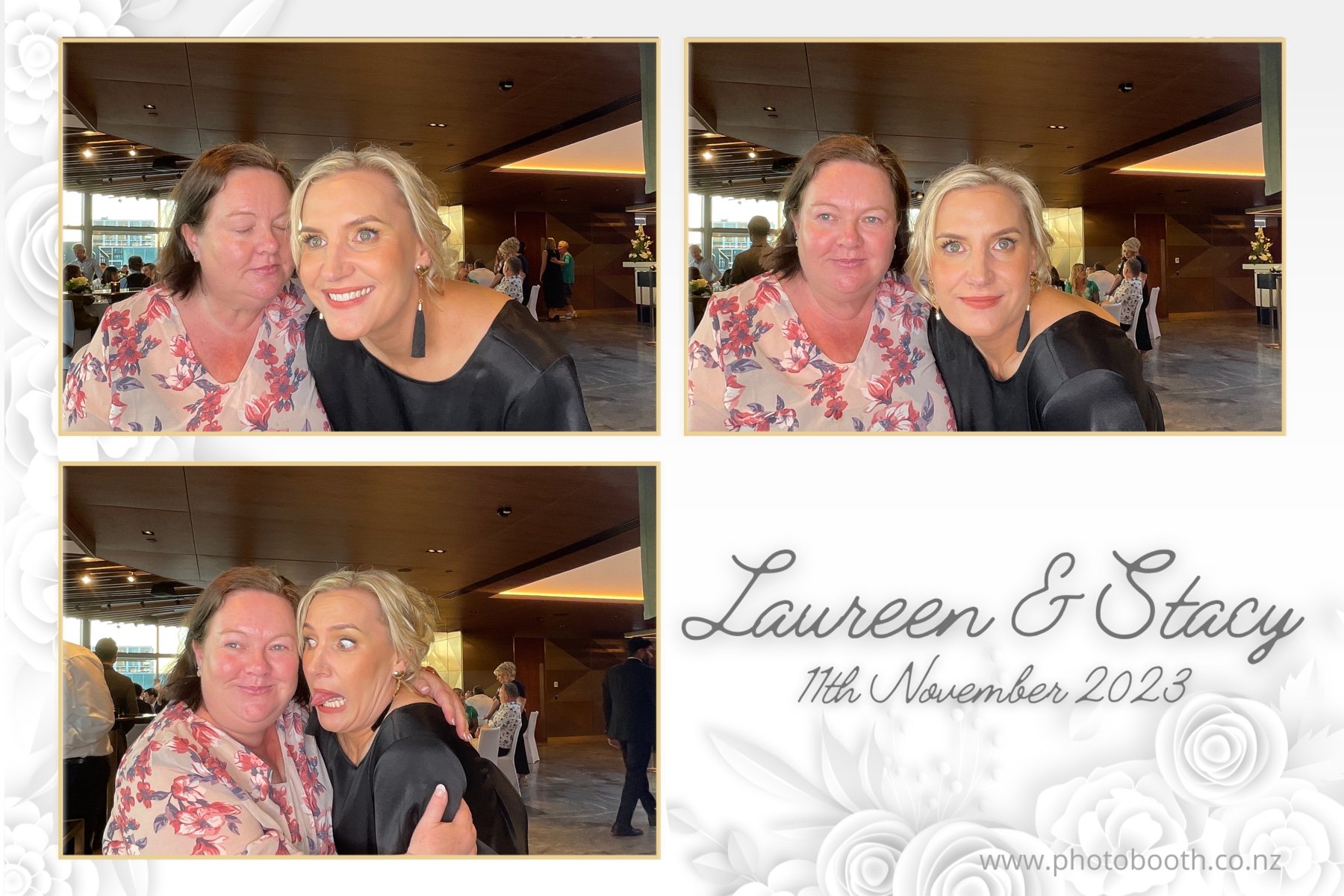 Laureen & Stacy's Wedding | View more photos from the event at gallery.photobooth.co.nz/u/SelfieCentral/Laureen-Stacys-Wedding