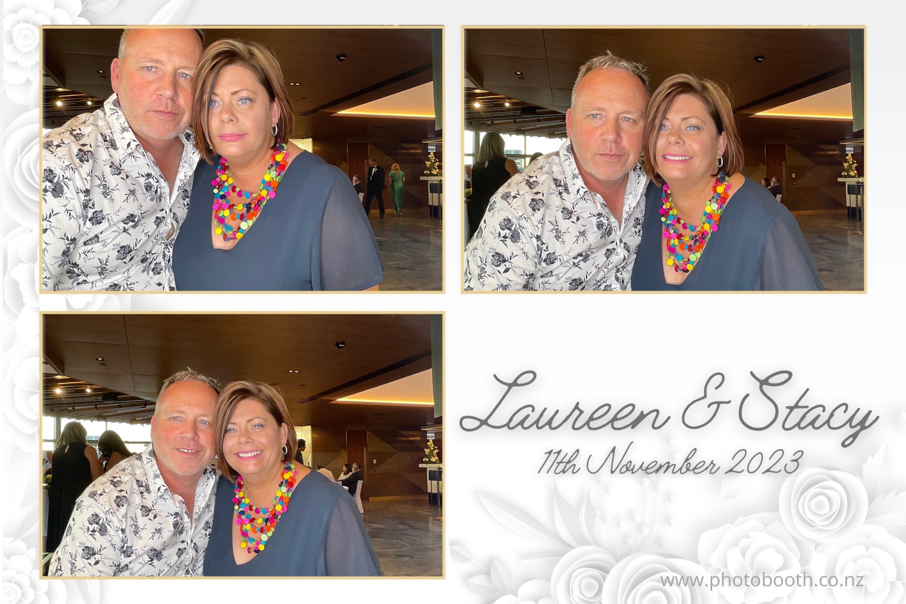 Laureen & Stacy's Wedding | View more photos from the event at gallery.photobooth.co.nz/u/SelfieCentral/Laureen-Stacys-Wedding