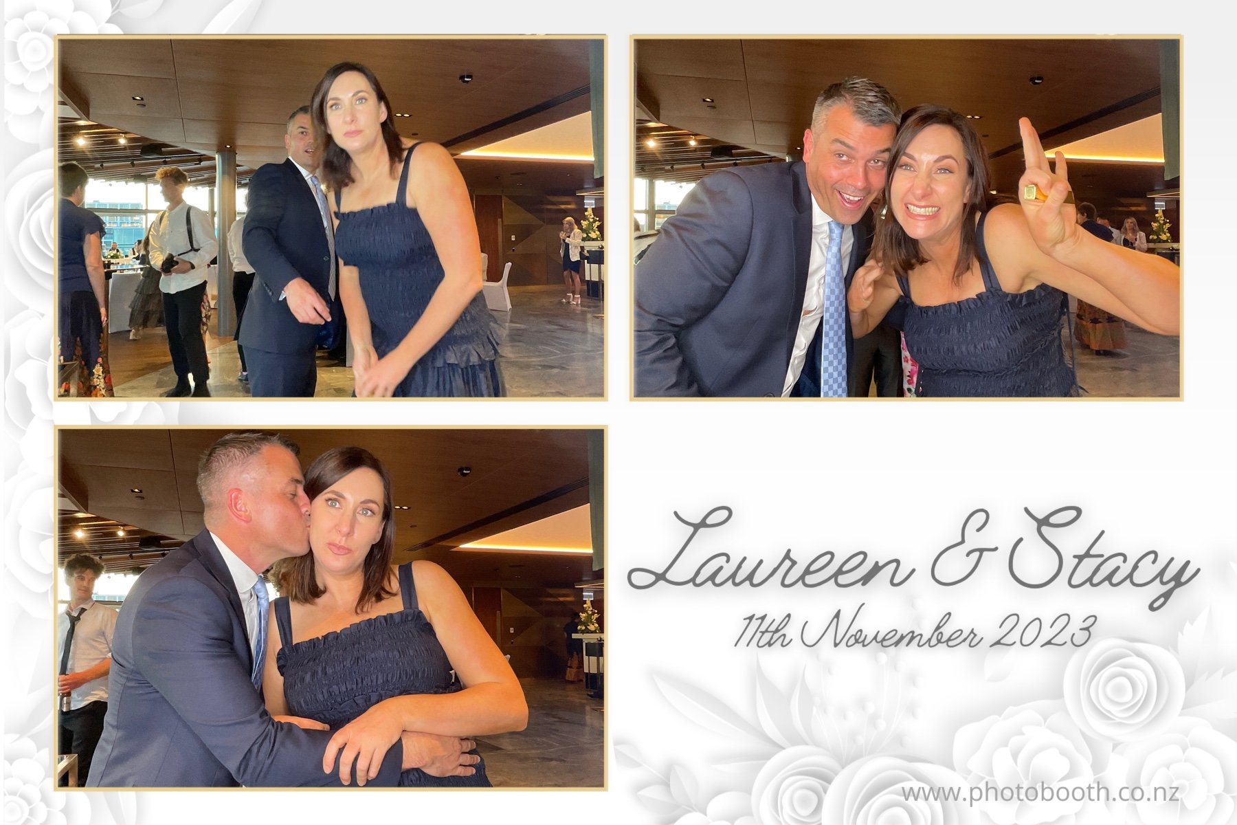 Laureen & Stacy's Wedding | View more photos from the event at gallery.photobooth.co.nz/u/SelfieCentral/Laureen-Stacys-Wedding