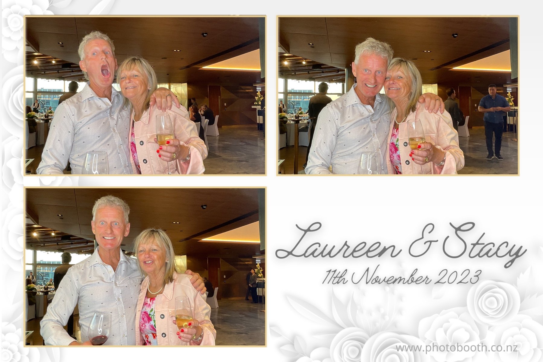 Laureen & Stacy's Wedding | View more photos from the event at gallery.photobooth.co.nz/u/SelfieCentral/Laureen-Stacys-Wedding
