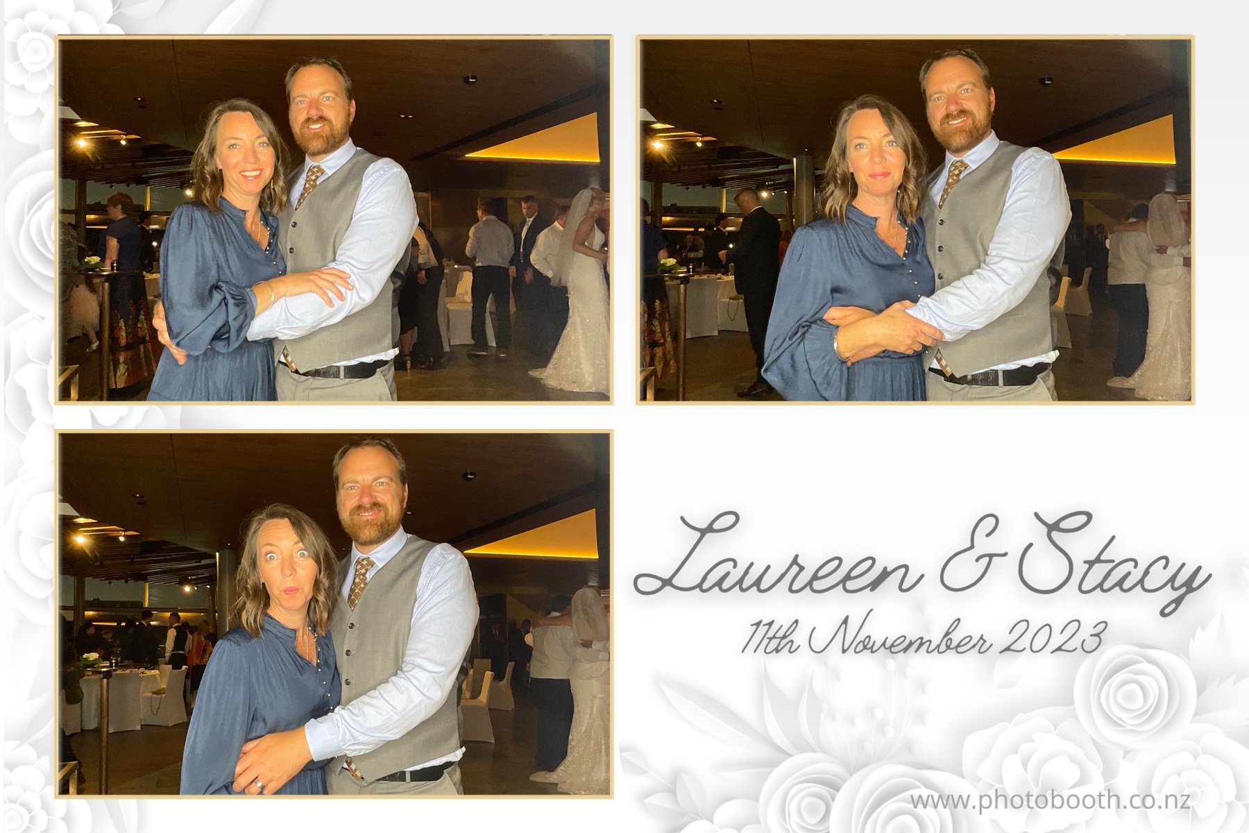 Laureen & Stacy's Wedding | View more photos from the event at gallery.photobooth.co.nz/u/SelfieCentral/Laureen-Stacys-Wedding