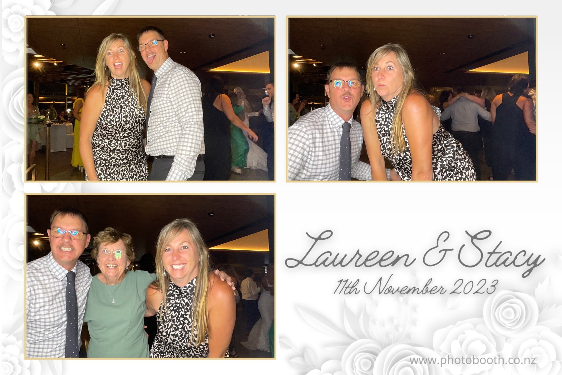 Laureen & Stacy's Wedding | View more photos from the event at gallery.photobooth.co.nz/u/SelfieCentral/Laureen-Stacys-Wedding