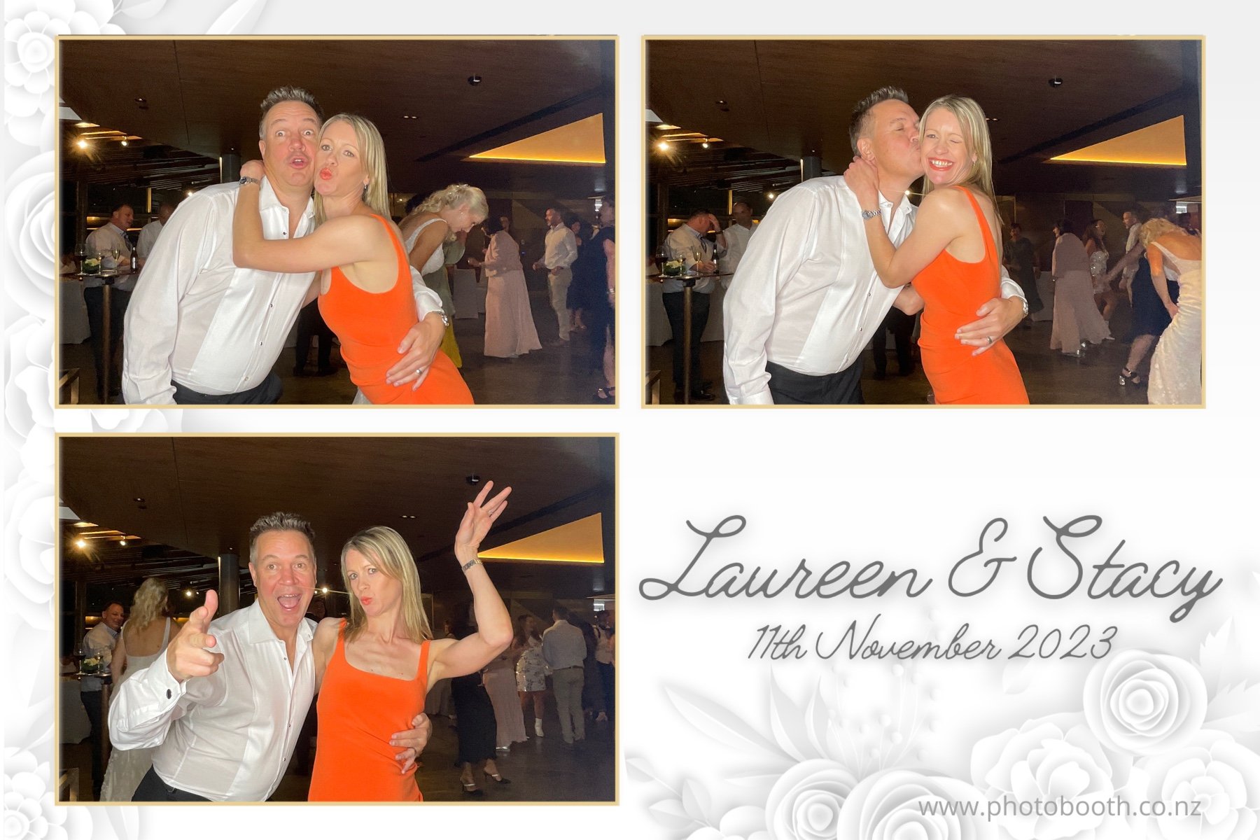 Laureen & Stacy's Wedding | View more photos from the event at gallery.photobooth.co.nz/u/SelfieCentral/Laureen-Stacys-Wedding