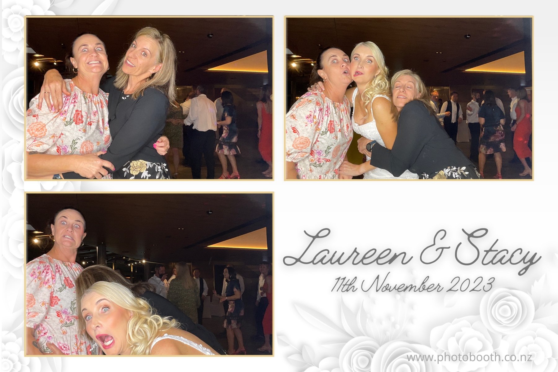 Laureen & Stacy's Wedding | View more photos from the event at gallery.photobooth.co.nz/u/SelfieCentral/Laureen-Stacys-Wedding