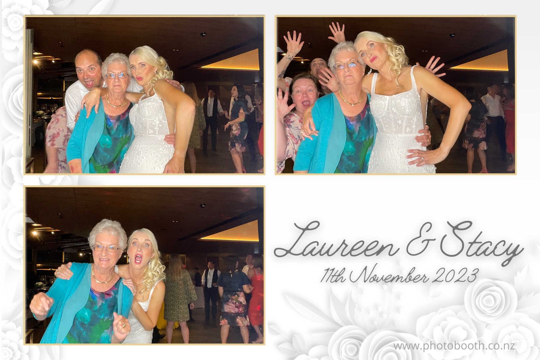Laureen & Stacy's Wedding | View more photos from the event at gallery.photobooth.co.nz/u/SelfieCentral/Laureen-Stacys-Wedding