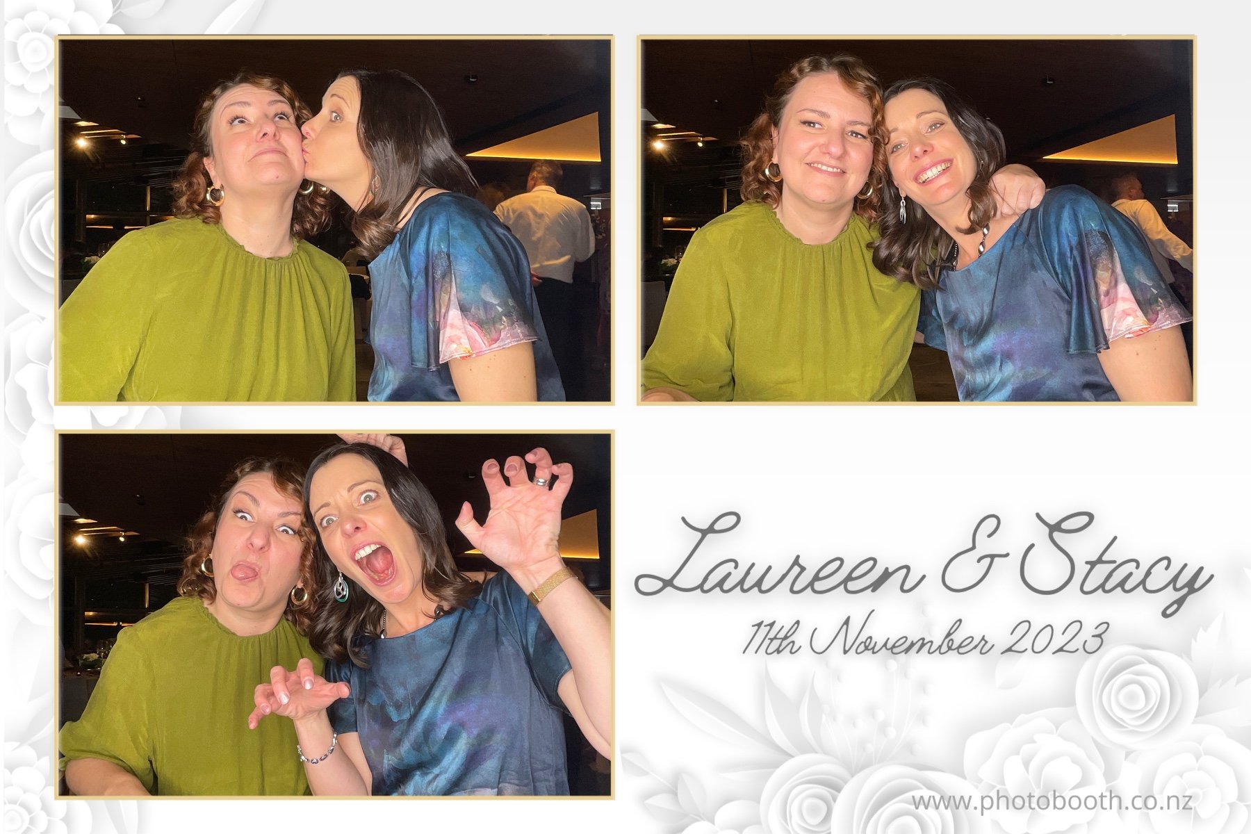 Laureen & Stacy's Wedding | View more photos from the event at gallery.photobooth.co.nz/u/SelfieCentral/Laureen-Stacys-Wedding