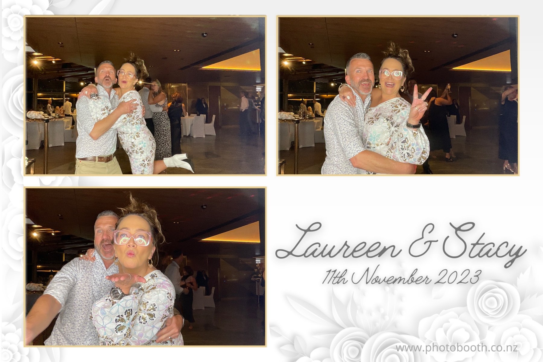 Laureen & Stacy's Wedding | View more photos from the event at gallery.photobooth.co.nz/u/SelfieCentral/Laureen-Stacys-Wedding