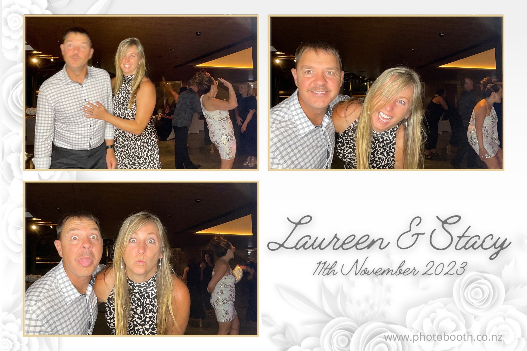 Laureen & Stacy's Wedding | View more photos from the event at gallery.photobooth.co.nz/u/SelfieCentral/Laureen-Stacys-Wedding