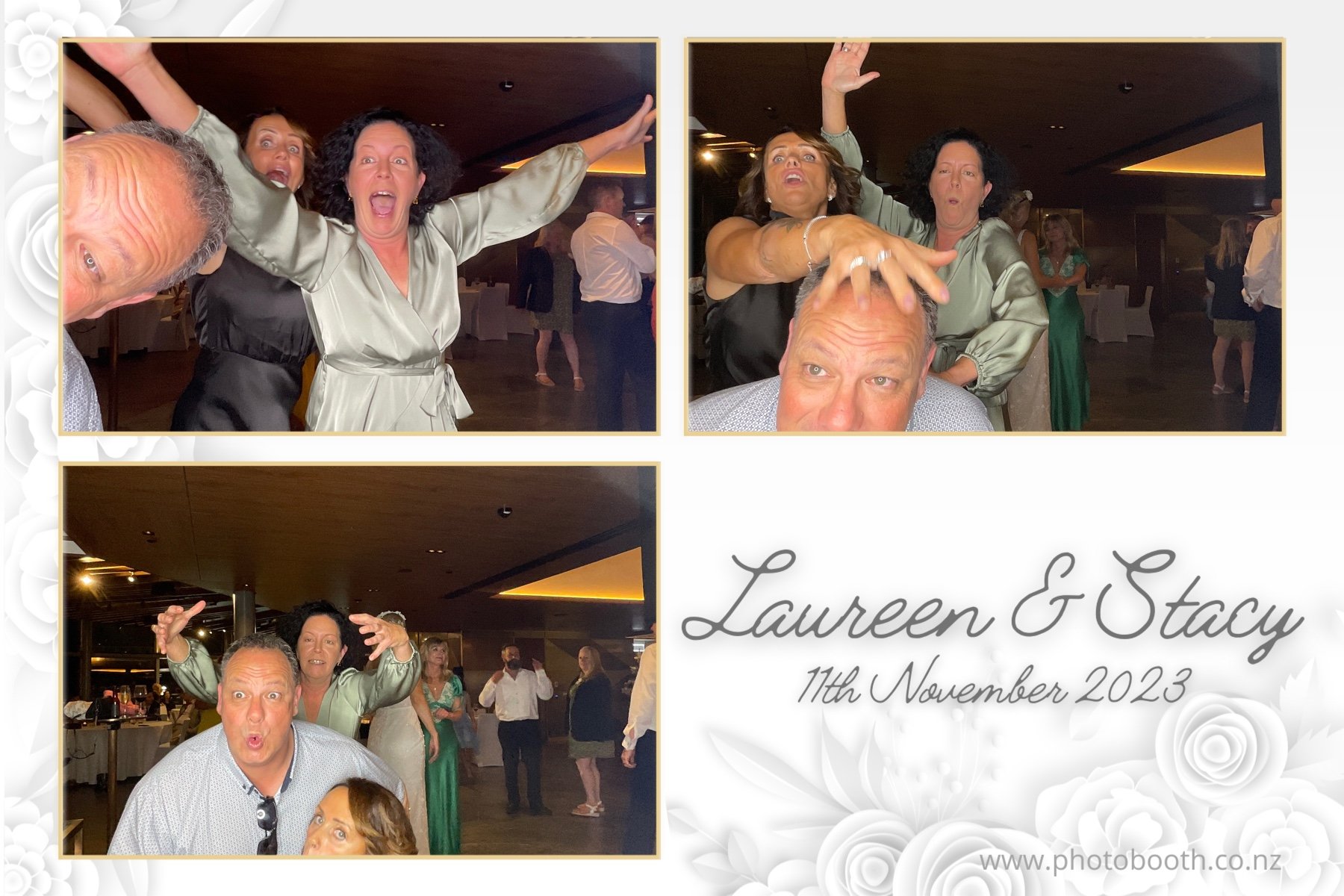 Laureen & Stacy's Wedding | View more photos from the event at gallery.photobooth.co.nz/u/SelfieCentral/Laureen-Stacys-Wedding
