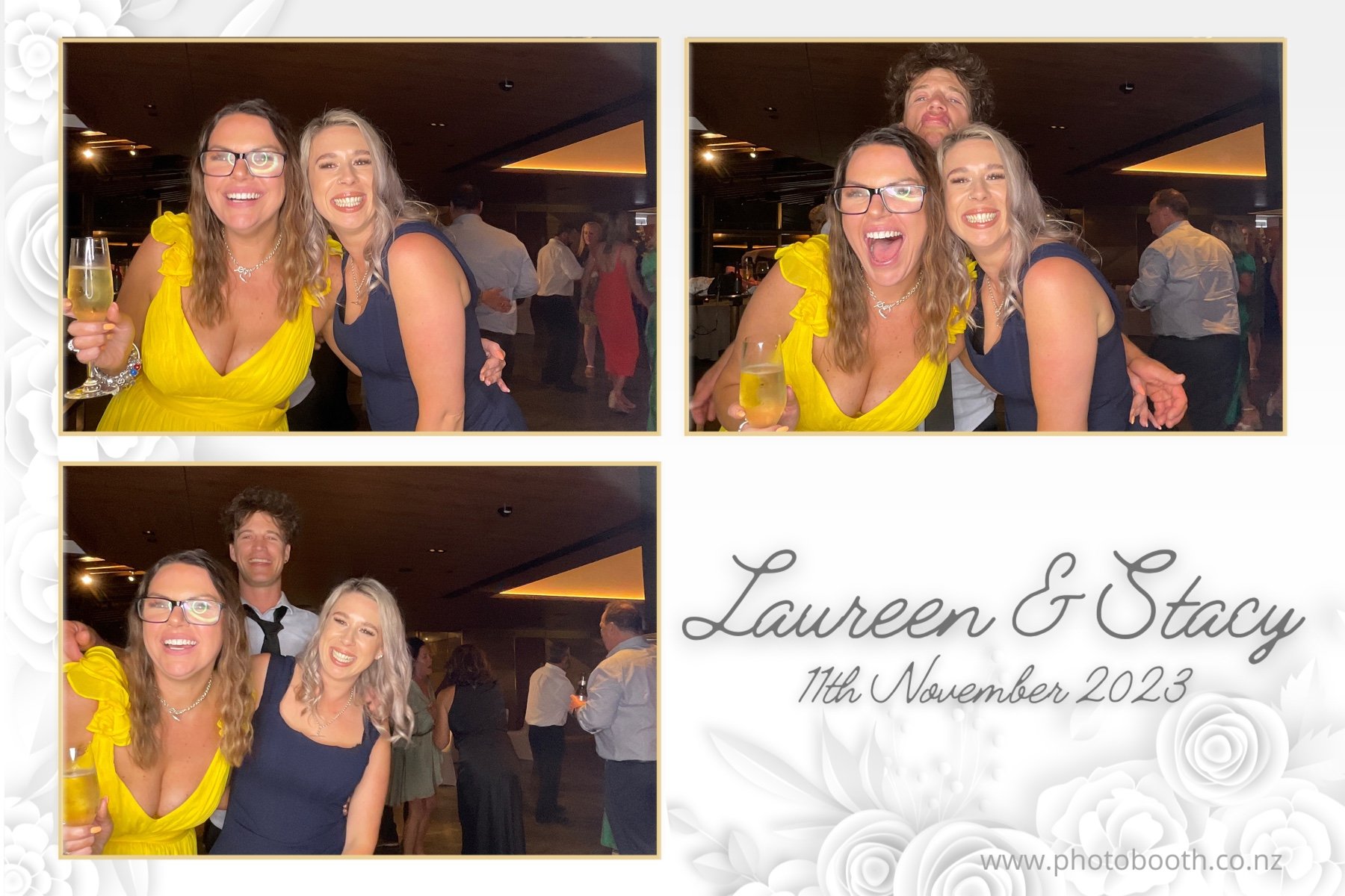 Laureen & Stacy's Wedding | View more photos from the event at gallery.photobooth.co.nz/u/SelfieCentral/Laureen-Stacys-Wedding