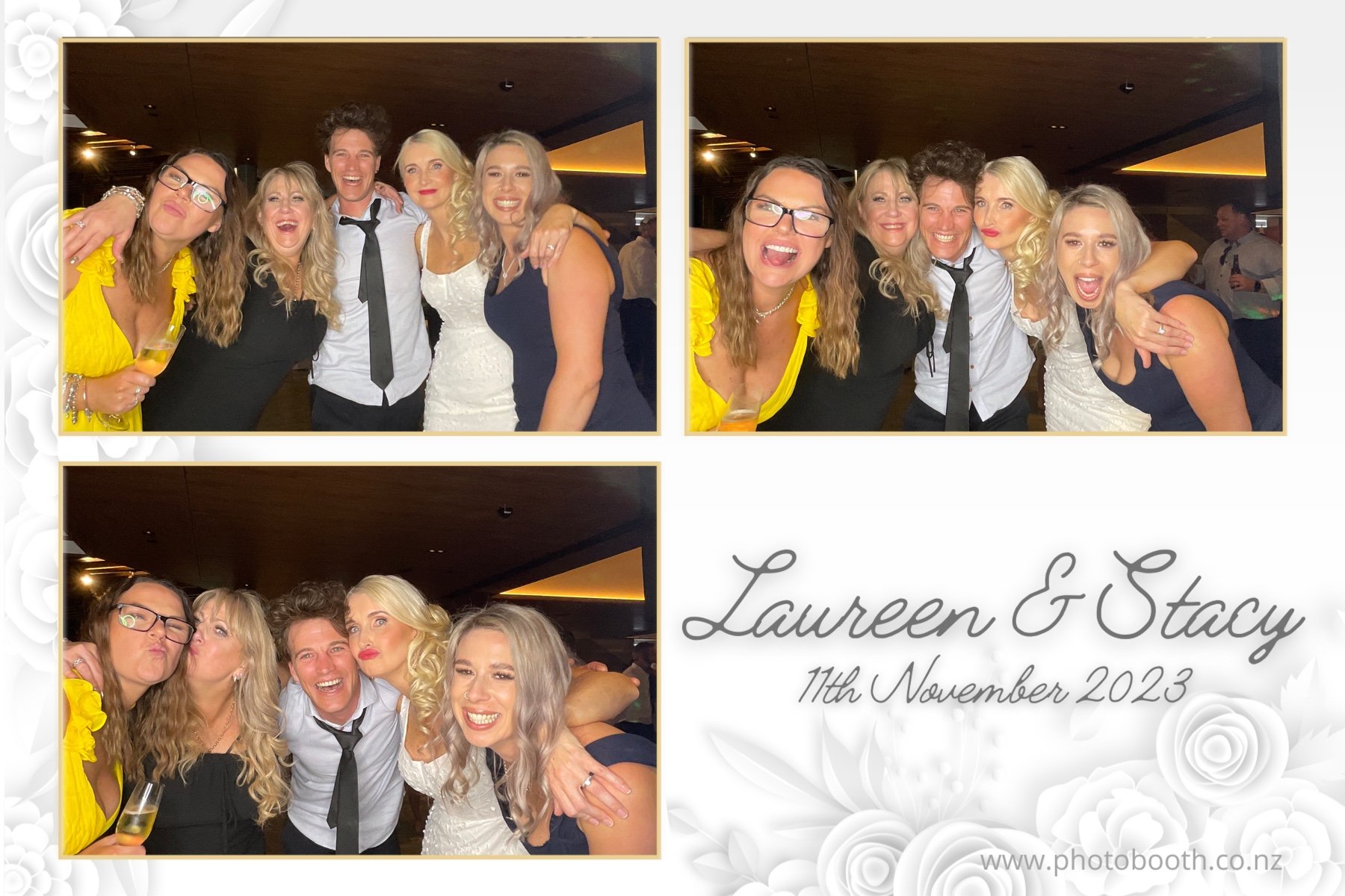 Laureen & Stacy's Wedding | View more photos from the event at gallery.photobooth.co.nz/u/SelfieCentral/Laureen-Stacys-Wedding