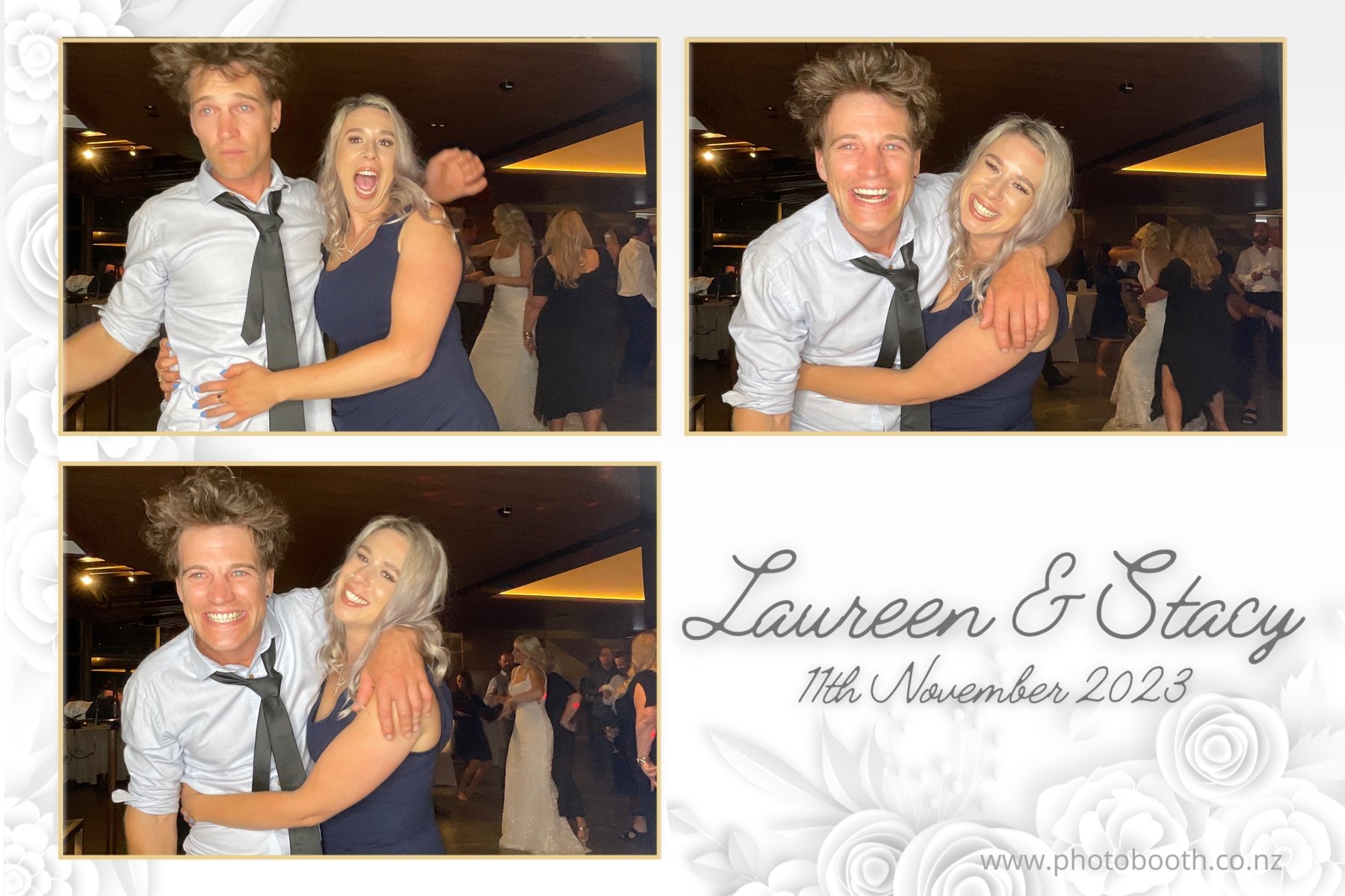 Laureen & Stacy's Wedding | View more photos from the event at gallery.photobooth.co.nz/u/SelfieCentral/Laureen-Stacys-Wedding