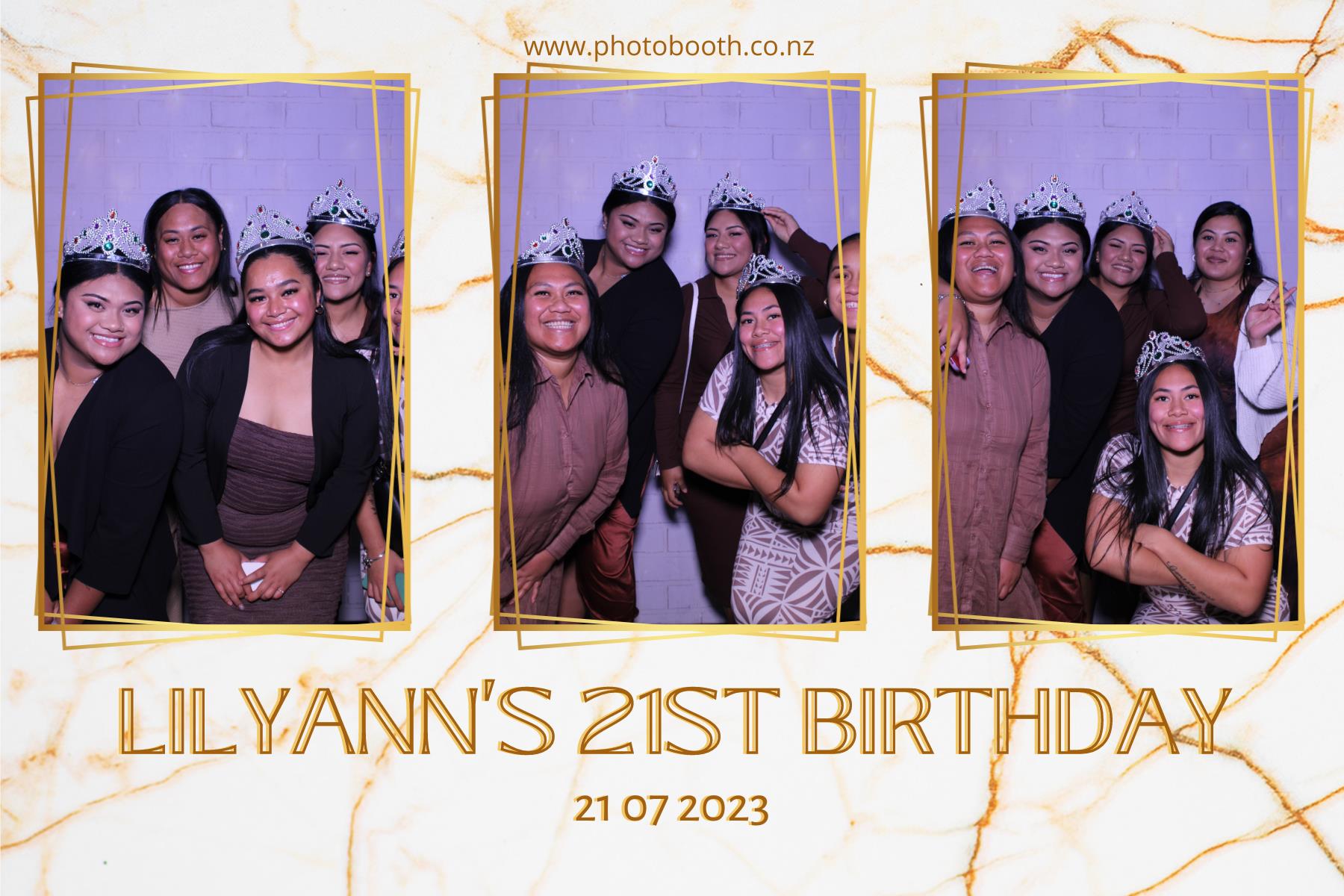 Lilyann's 21st | View more photos from the event at gallery.photobooth.co.nz/u/SelfieCentral/Lilyanns-21st