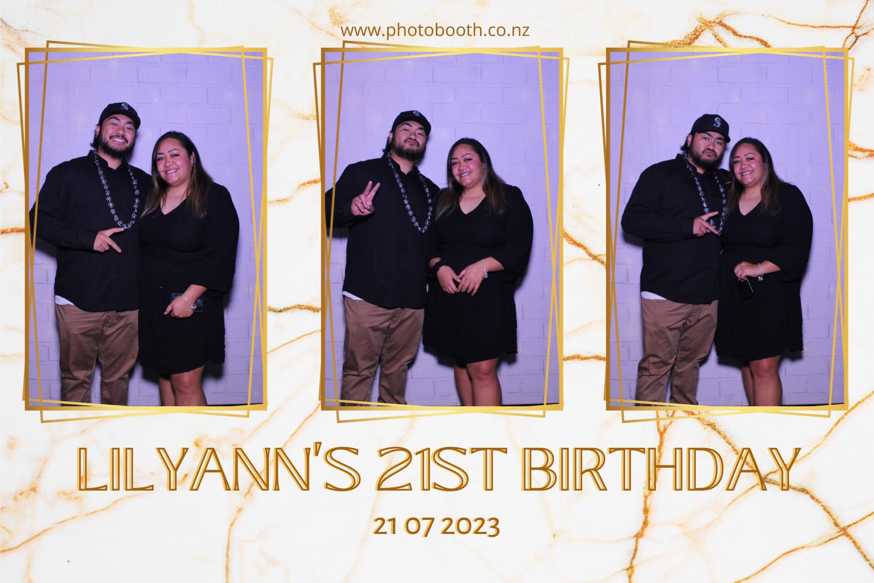 Lilyann's 21st | View more photos from the event at gallery.photobooth.co.nz/u/SelfieCentral/Lilyanns-21st