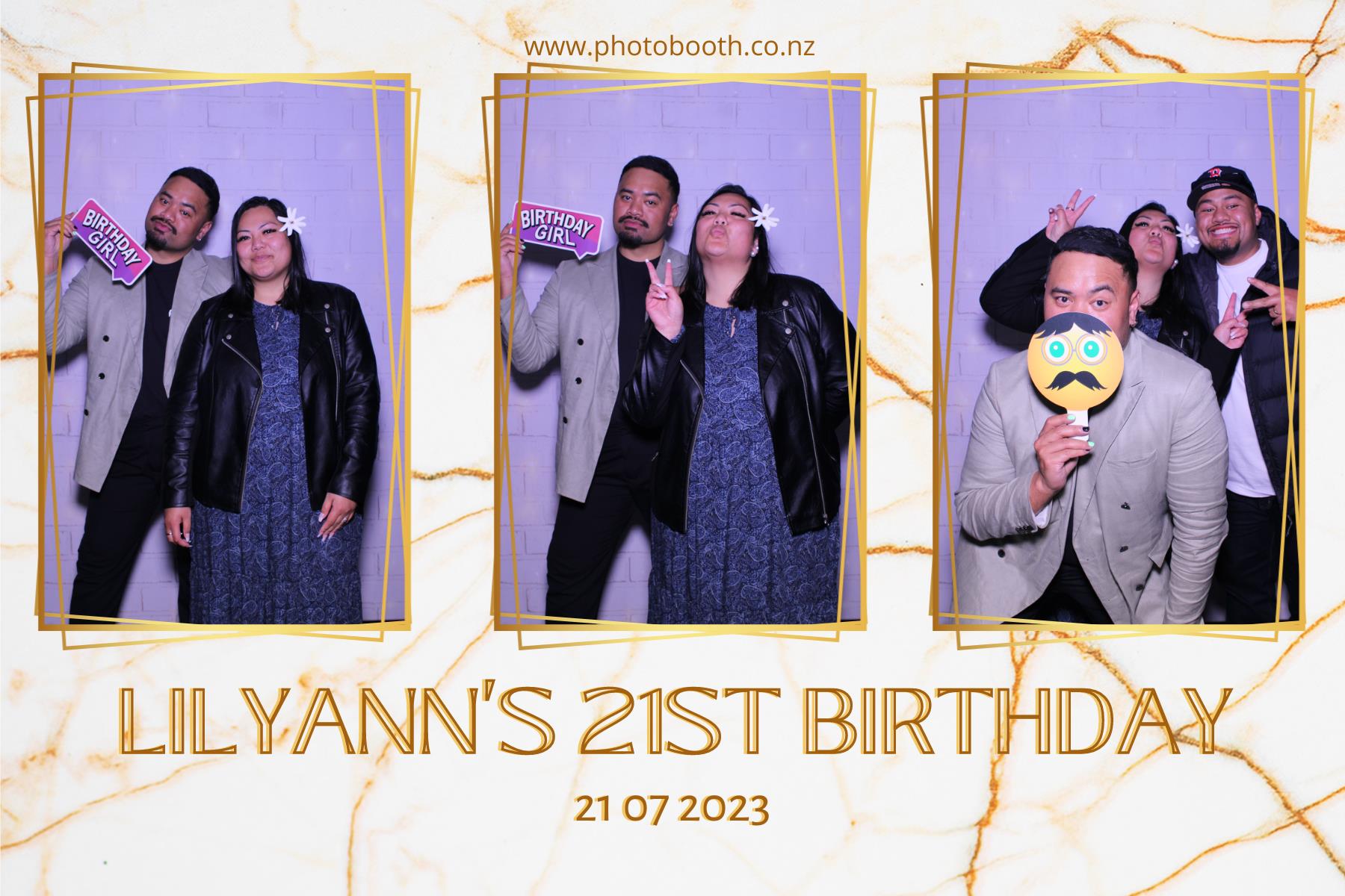 Lilyann's 21st | View more photos from the event at gallery.photobooth.co.nz/u/SelfieCentral/Lilyanns-21st