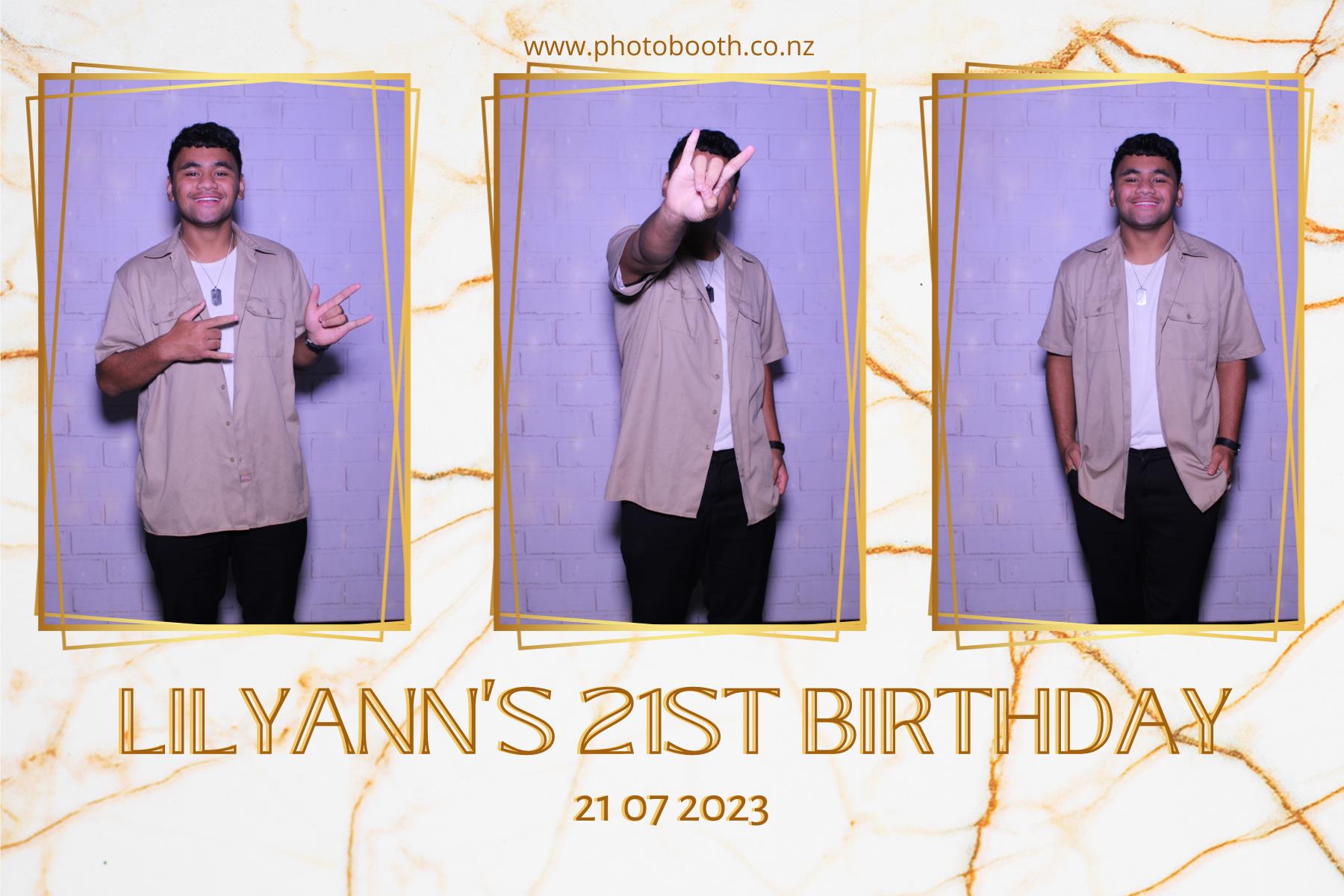 Lilyann's 21st | View more photos from the event at gallery.photobooth.co.nz/u/SelfieCentral/Lilyanns-21st