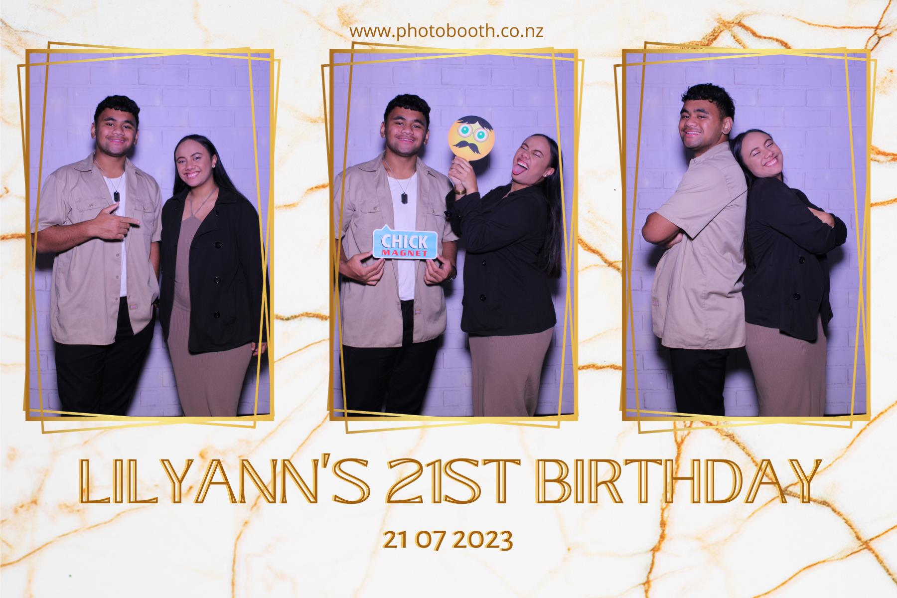 Lilyann's 21st | View more photos from the event at gallery.photobooth.co.nz/u/SelfieCentral/Lilyanns-21st