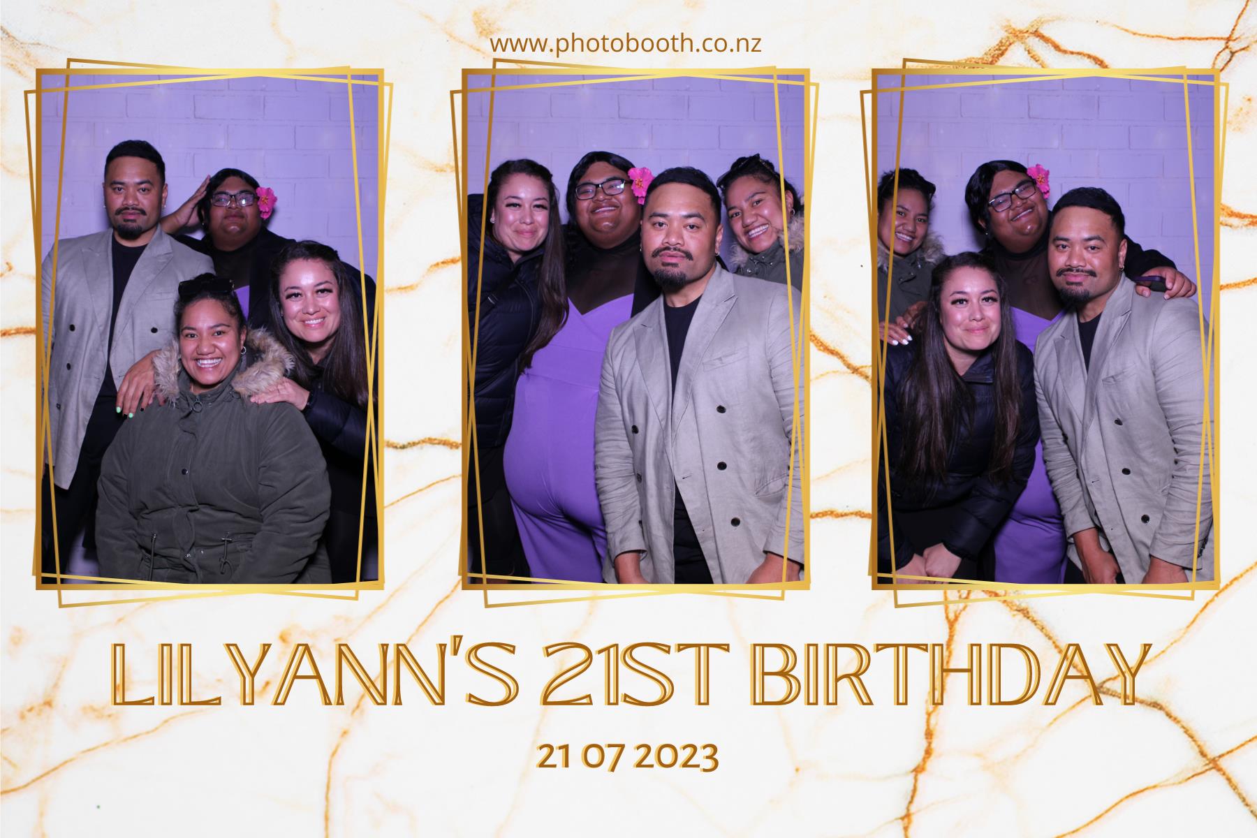 Lilyann's 21st | View more photos from the event at gallery.photobooth.co.nz/u/SelfieCentral/Lilyanns-21st