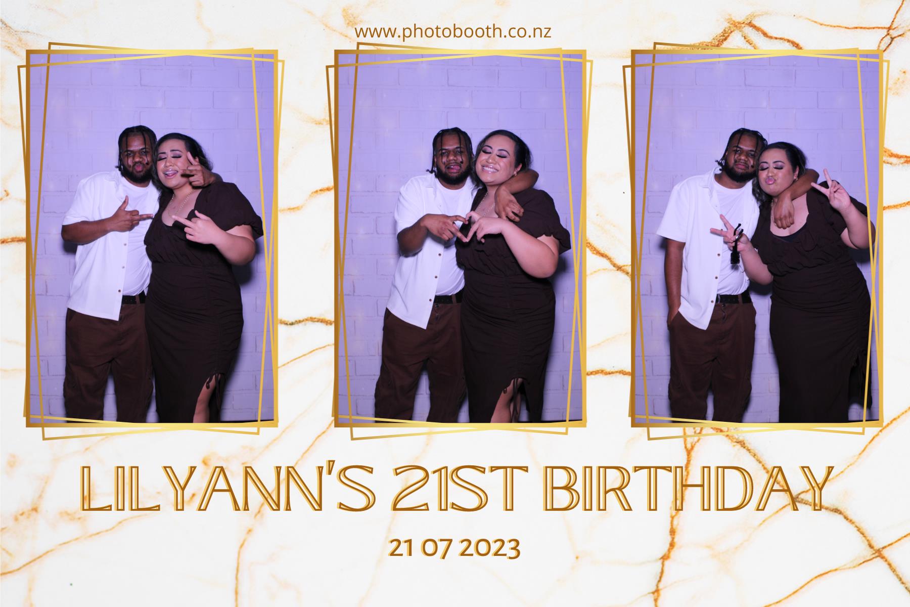 Lilyann's 21st | View more photos from the event at gallery.photobooth.co.nz/u/SelfieCentral/Lilyanns-21st