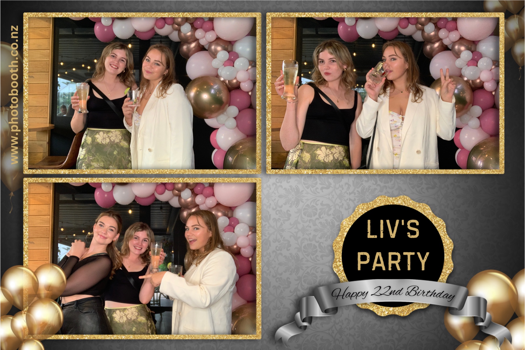 Liv's 22nd Birthday | View more photos from the event at gallery.photobooth.co.nz/u/SelfieCentral/Livs-22nd-Birthday