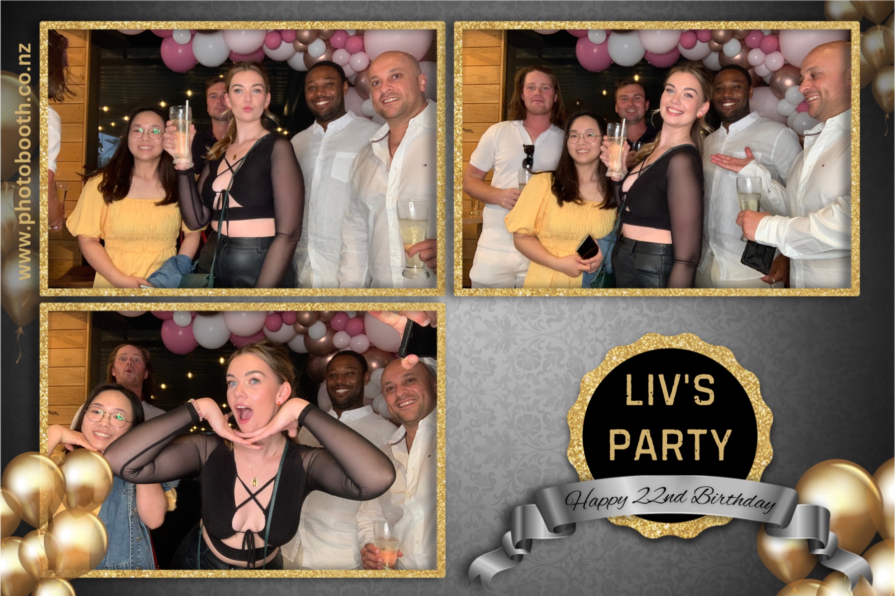 Liv's 22nd Birthday | View more photos from the event at gallery.photobooth.co.nz/u/SelfieCentral/Livs-22nd-Birthday