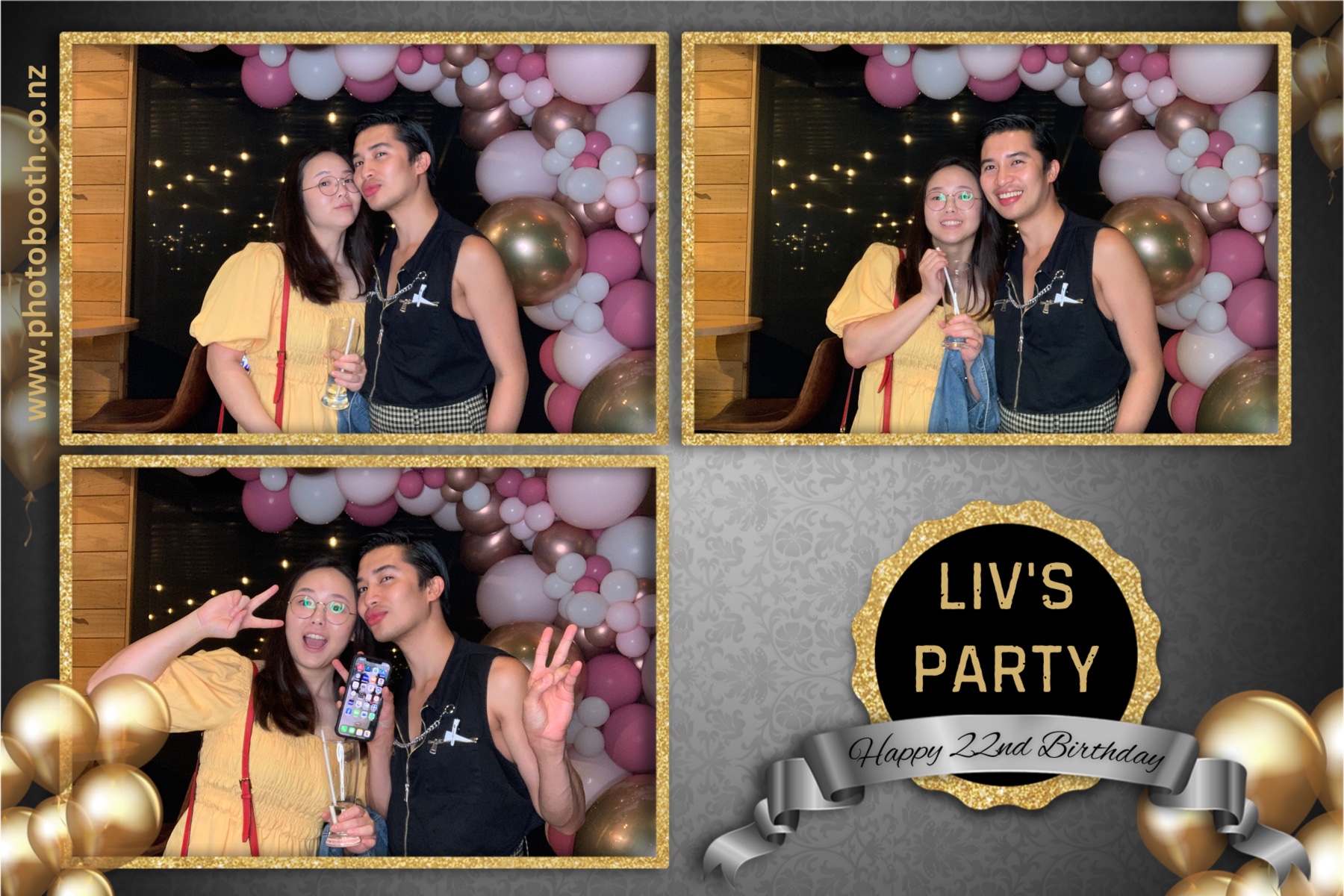 Liv's 22nd Birthday | View more photos from the event at gallery.photobooth.co.nz/u/SelfieCentral/Livs-22nd-Birthday