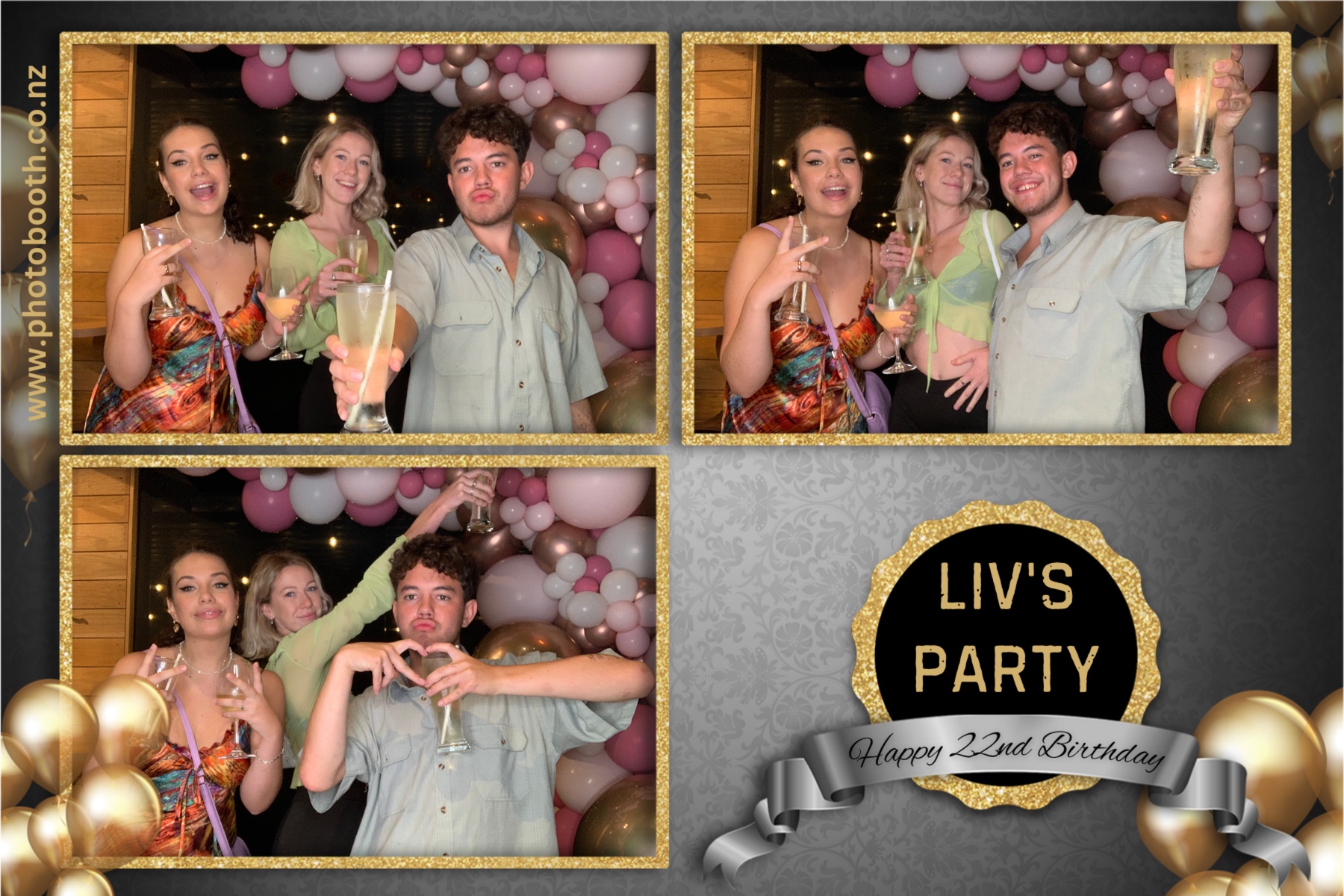 Liv's 22nd Birthday | View more photos from the event at gallery.photobooth.co.nz/u/SelfieCentral/Livs-22nd-Birthday