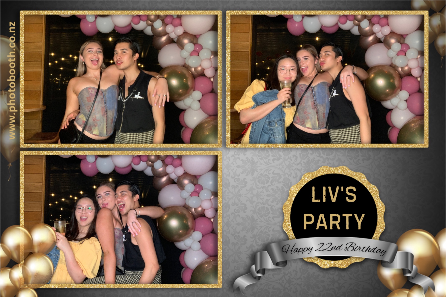 Liv's 22nd Birthday | View more photos from the event at gallery.photobooth.co.nz/u/SelfieCentral/Livs-22nd-Birthday