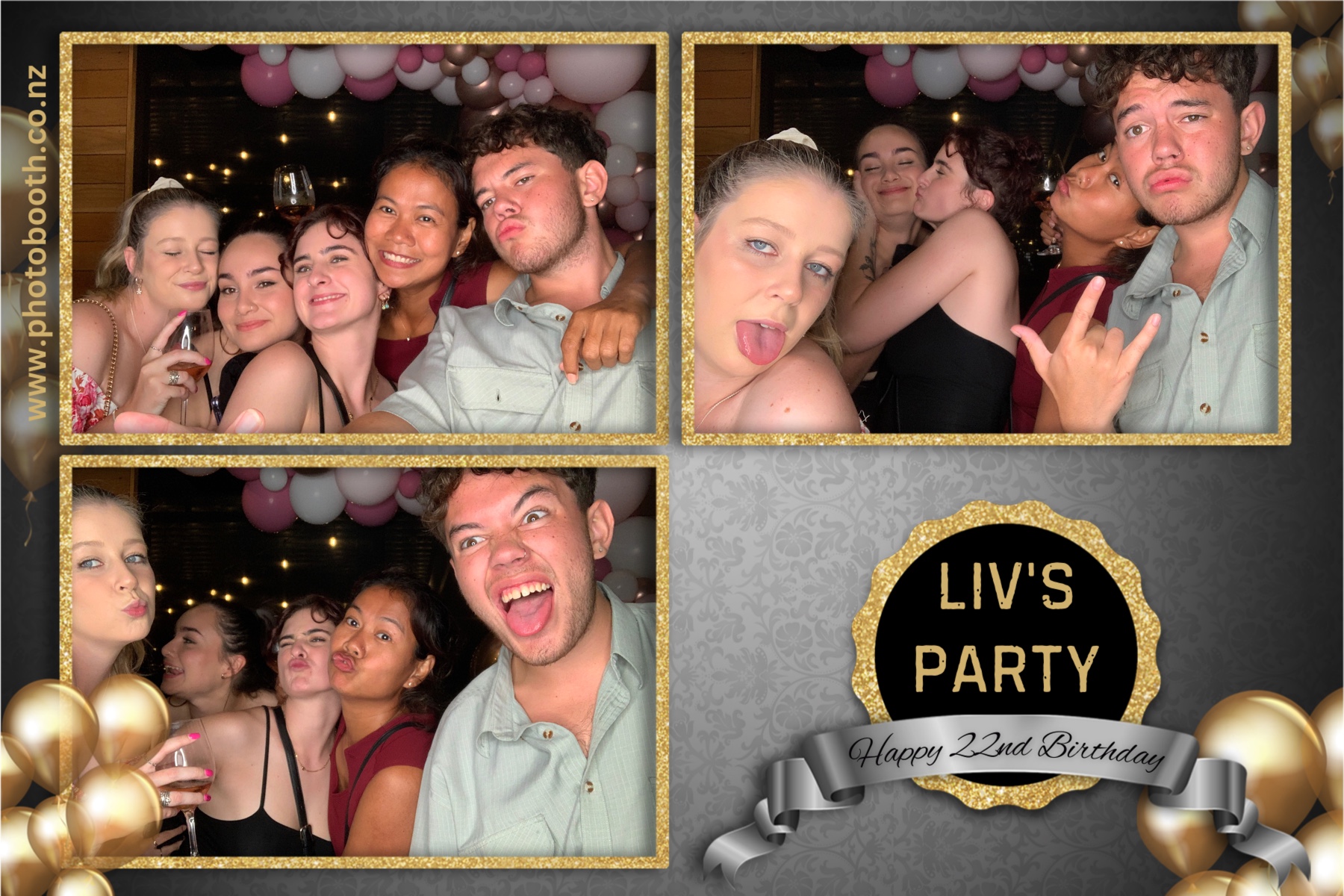 Liv's 22nd Birthday | View more photos from the event at gallery.photobooth.co.nz/u/SelfieCentral/Livs-22nd-Birthday