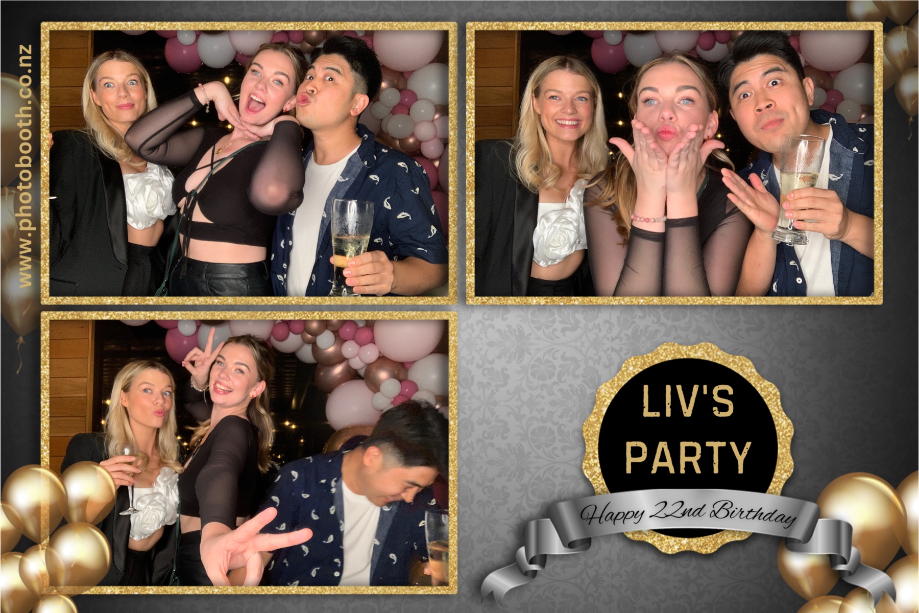 Liv's 22nd Birthday | View more photos from the event at gallery.photobooth.co.nz/u/SelfieCentral/Livs-22nd-Birthday