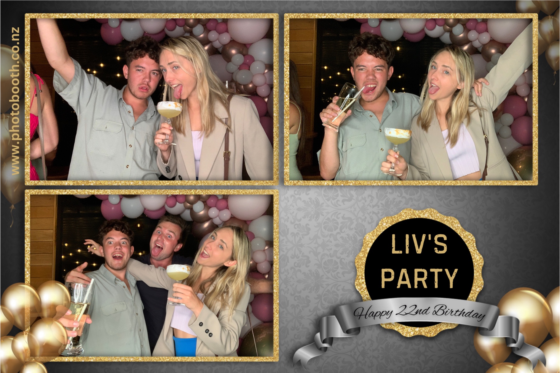 Liv's 22nd Birthday | View more photos from the event at gallery.photobooth.co.nz/u/SelfieCentral/Livs-22nd-Birthday