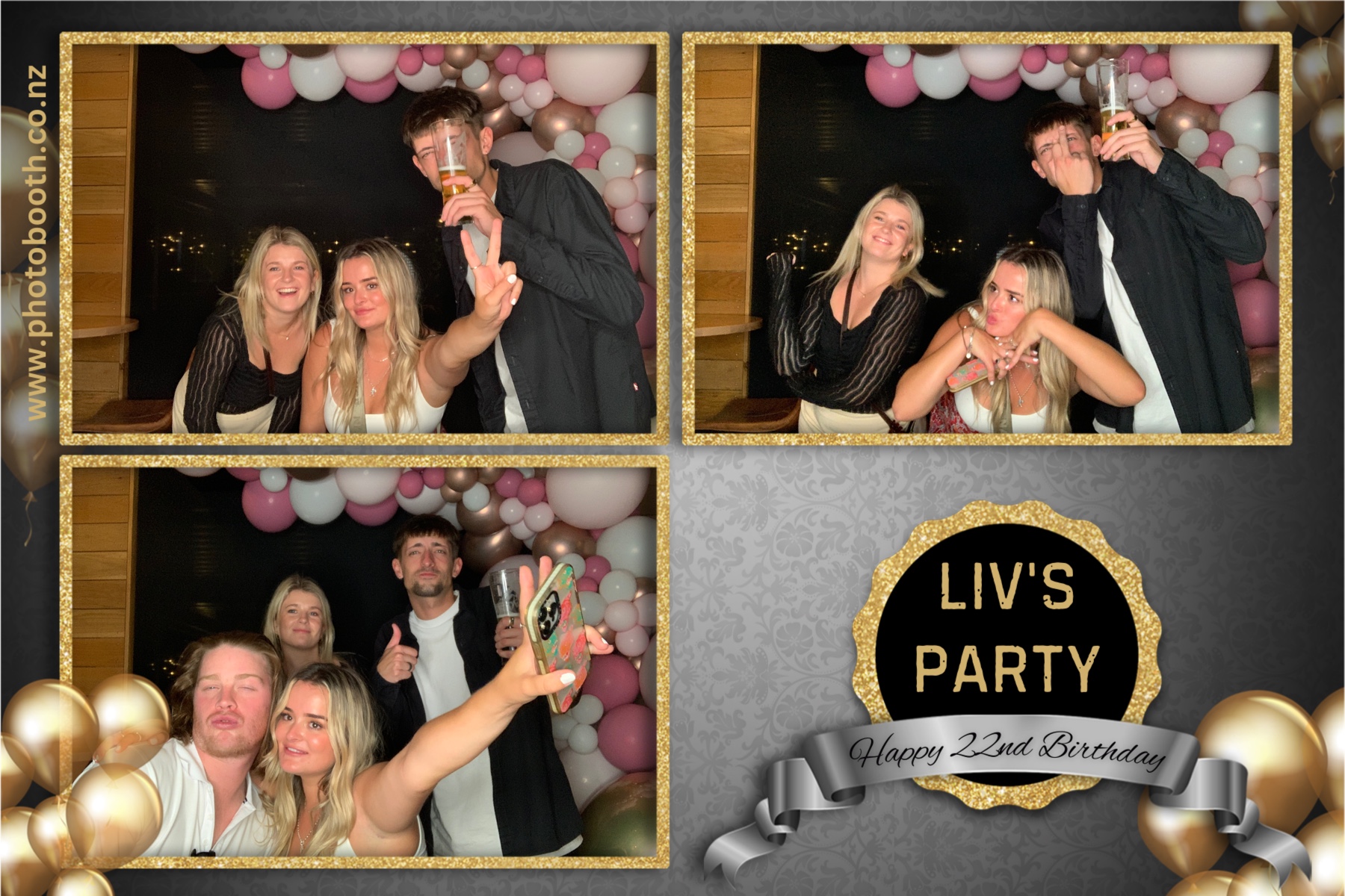 Liv's 22nd Birthday | View more photos from the event at gallery.photobooth.co.nz/u/SelfieCentral/Livs-22nd-Birthday
