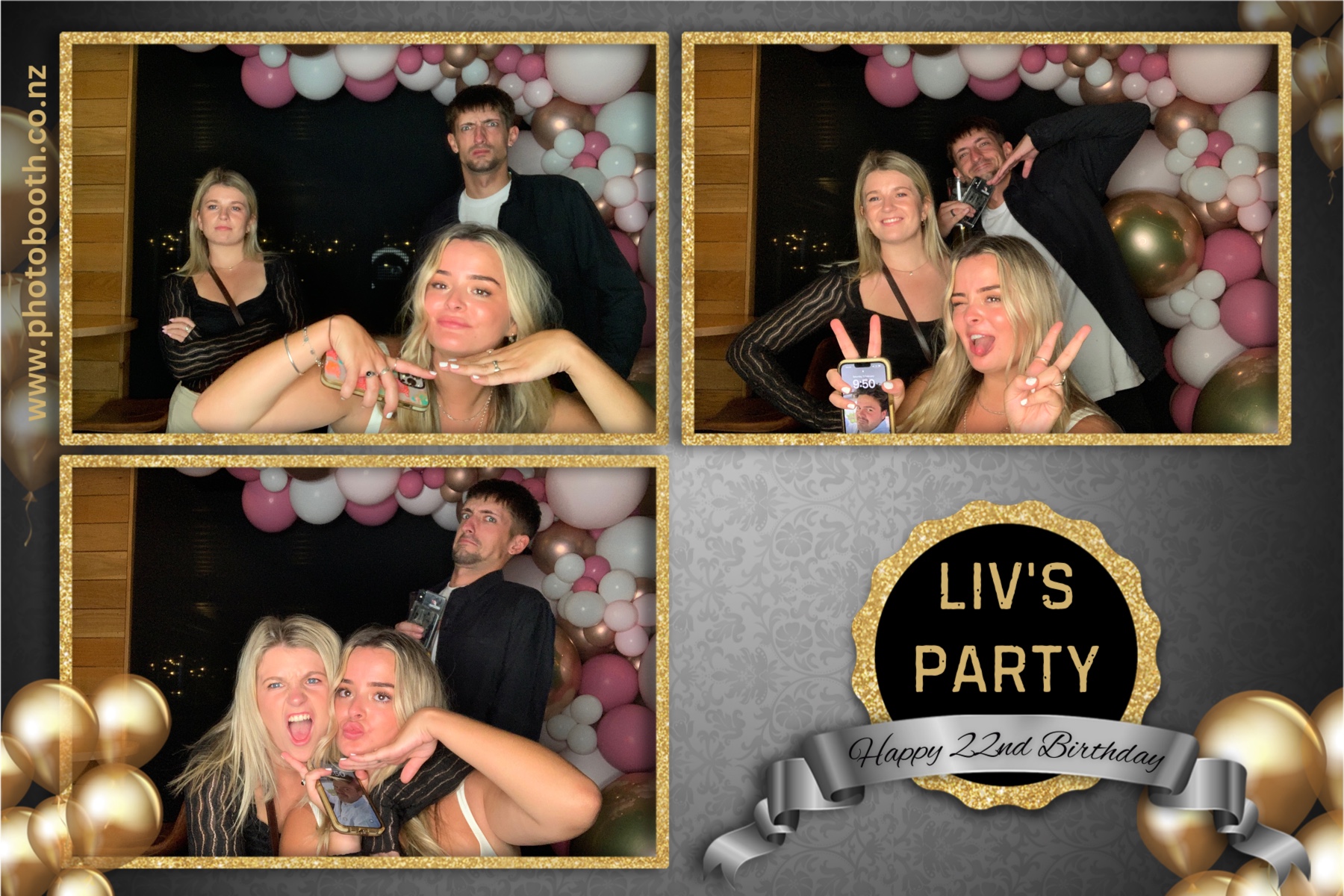 Liv's 22nd Birthday | View more photos from the event at gallery.photobooth.co.nz/u/SelfieCentral/Livs-22nd-Birthday