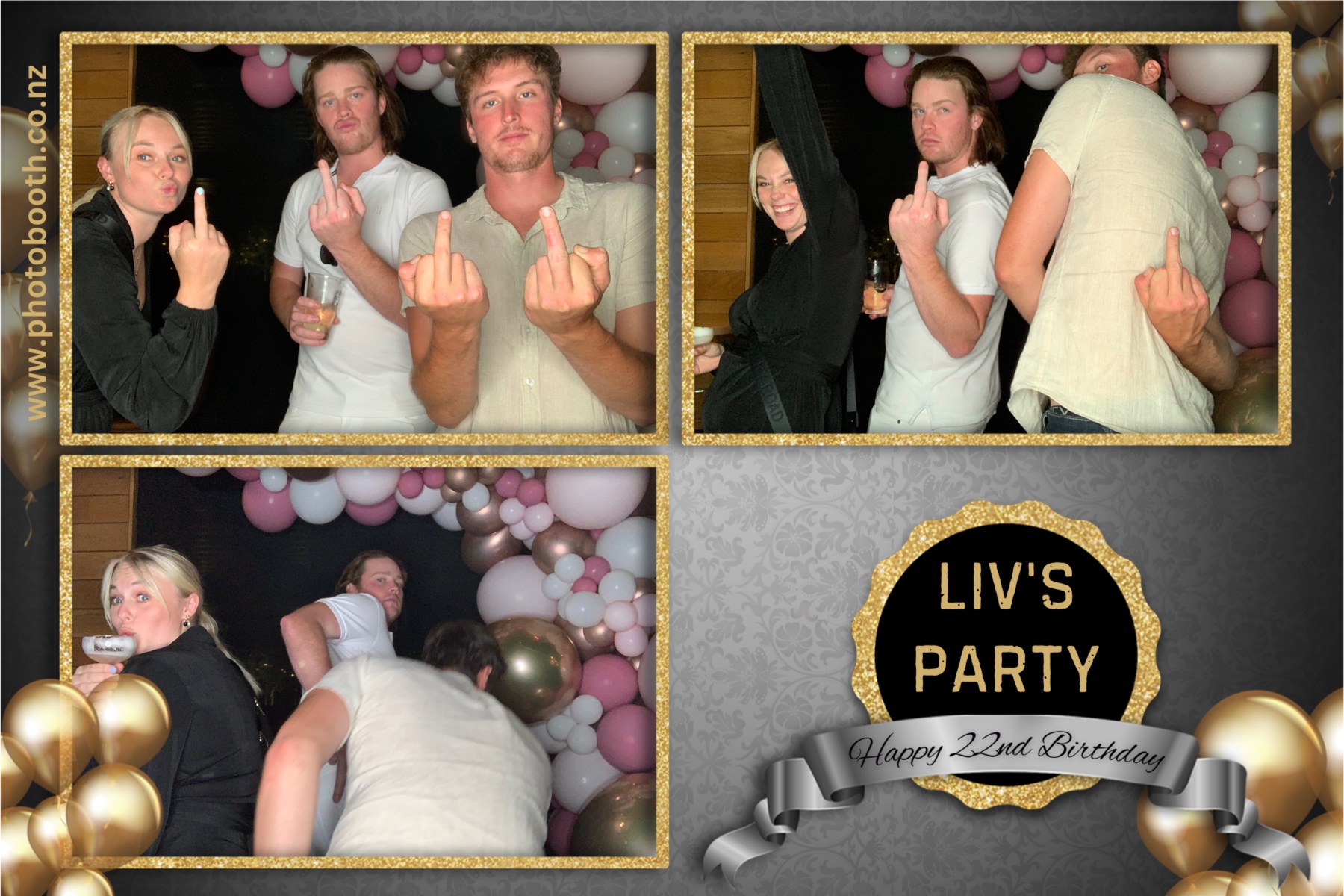 Liv's 22nd Birthday | View more photos from the event at gallery.photobooth.co.nz/u/SelfieCentral/Livs-22nd-Birthday