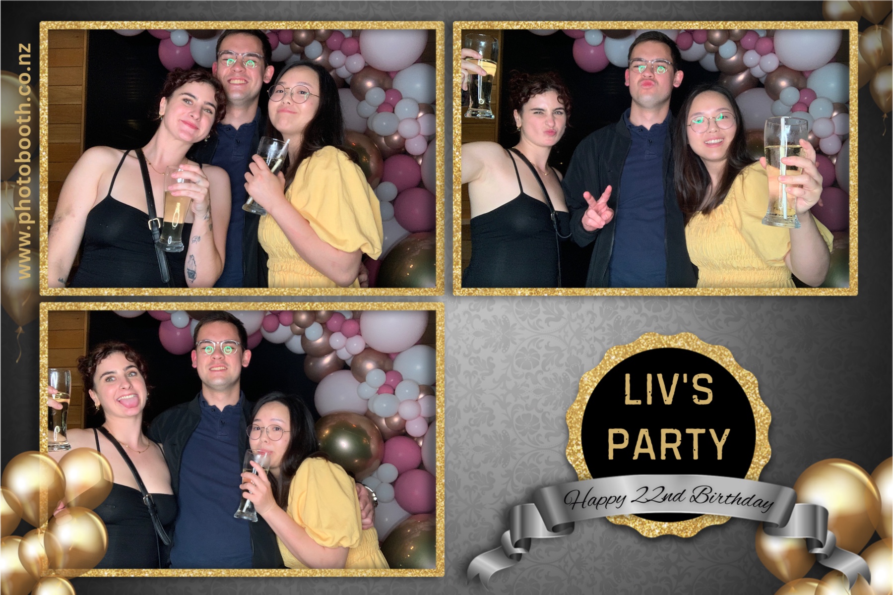 Liv's 22nd Birthday | View more photos from the event at gallery.photobooth.co.nz/u/SelfieCentral/Livs-22nd-Birthday