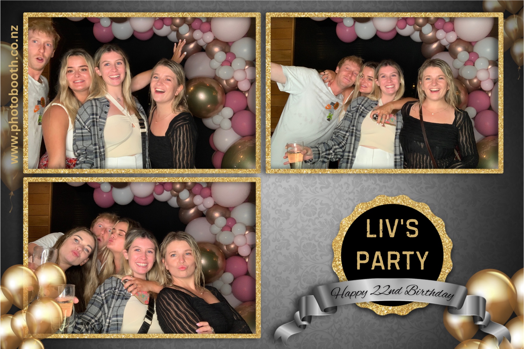Liv's 22nd Birthday | View more photos from the event at gallery.photobooth.co.nz/u/SelfieCentral/Livs-22nd-Birthday